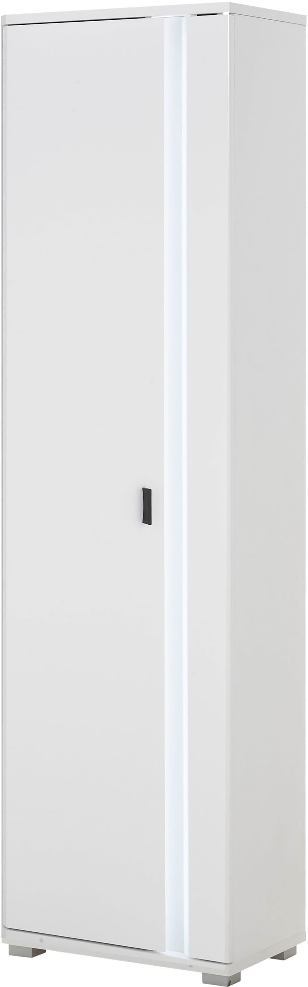 INOSIGN Mehrzweckschrank »LONG ISLAND«, (1 St.), in moderner Trendfarbe,inklusive senkrechter Beleuchtung,Breite 55 cm