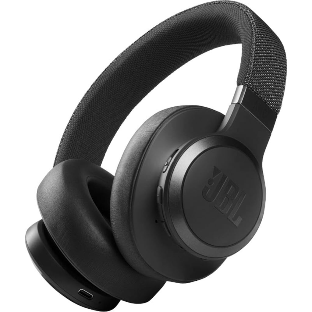 JBL Over-Ear-Kopfhörer »LIVE 660NC Kabelloser«, A2DP Bluetooth-AVRCP Bluetooth-HFP, Freisprechfunktion-Noise-Cancelling-Sprachsteuerung