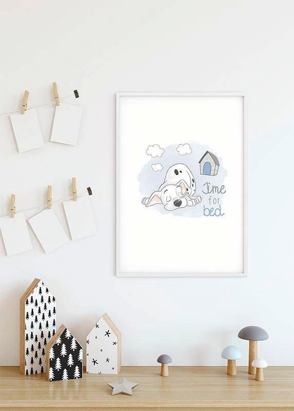 Komar Bild »101 Dalmatiner Bedtime« Disney 1 Stk. tlg. Wandbild zur Dekoration im Kinderzimmer - ohne Rahmen