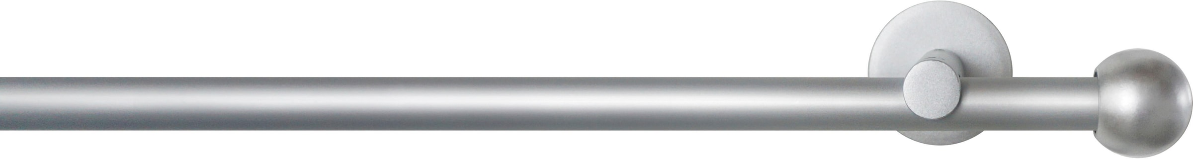 GARESA Gardinenstange »SEFRA« Ø 16 mm 1 läufig-läufig Wunschmaßlänge Vorhanggarnitur,Innenlaufgarnitur, verlängerbar, Endknopf Kugel