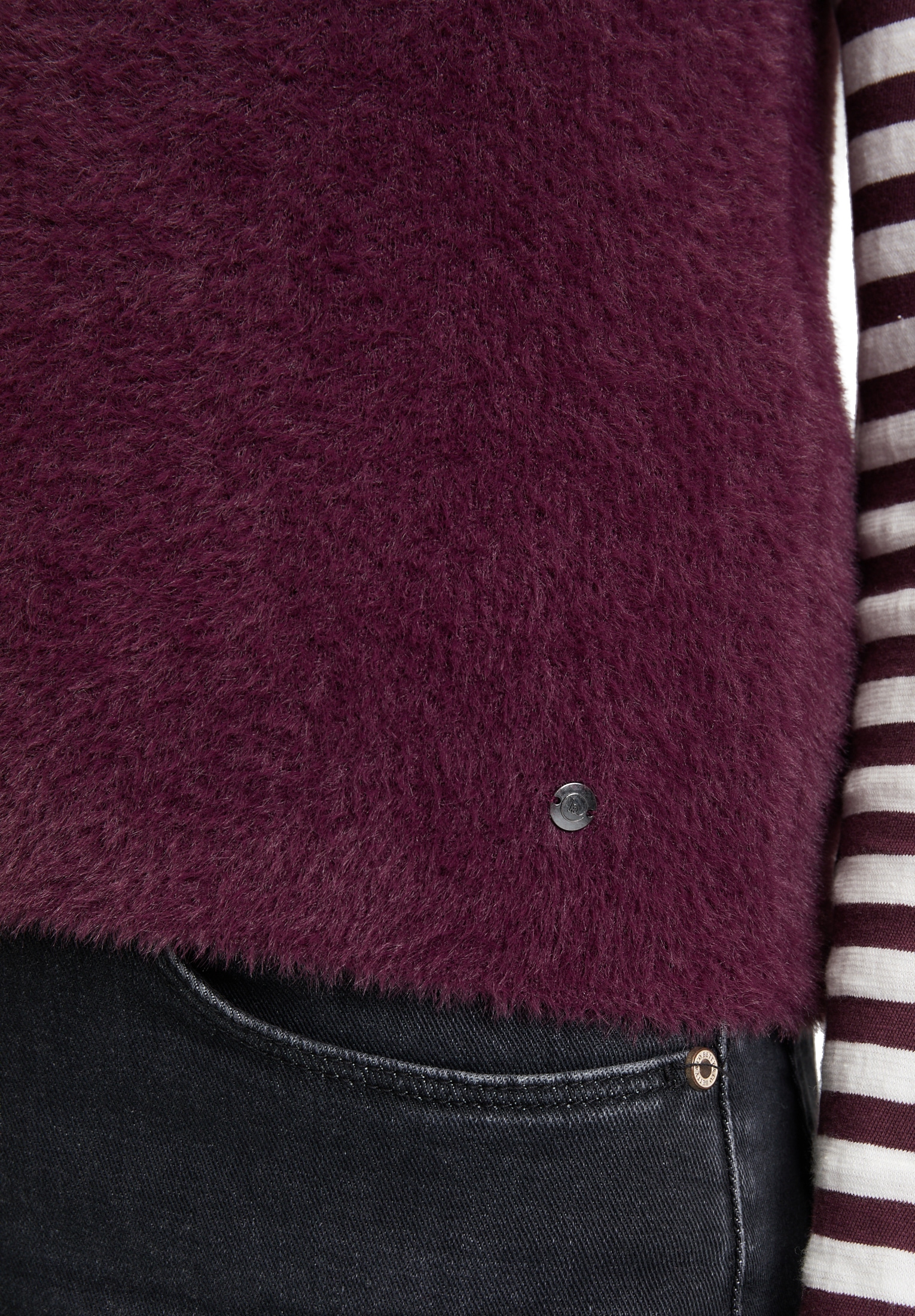 Betty&Co Cardigan »Strick-Cardigan mit Knopfleiste«