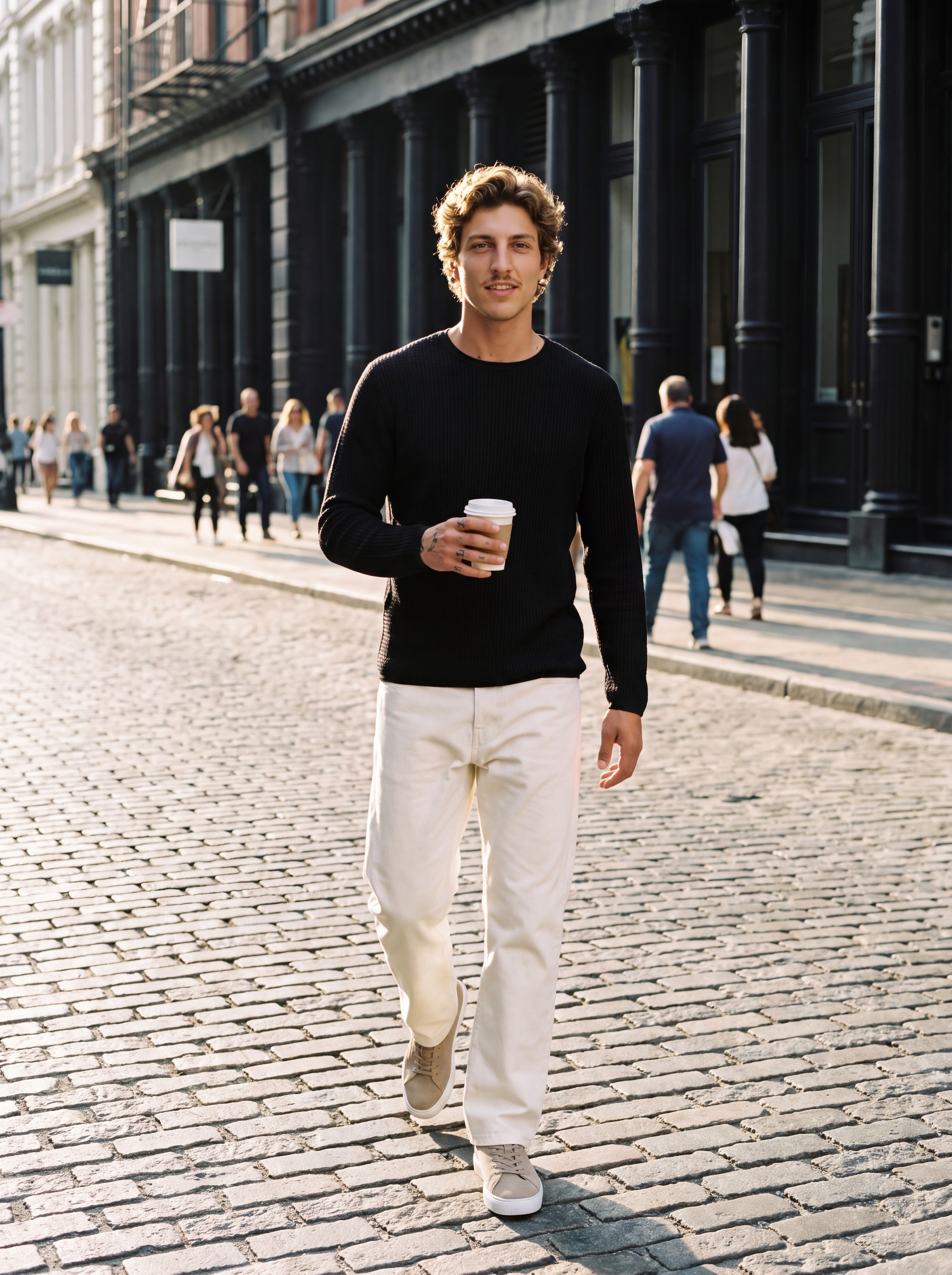 Jack & Jones Rundhalspullover »JPRBLUMASON KNIT CREW NECK SN« Baumwolle, regular fit
