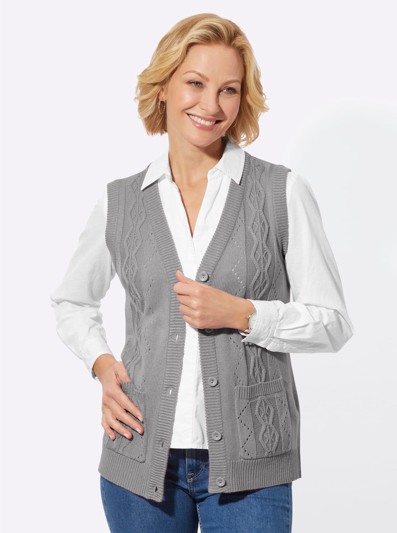 Classic Basics Strickweste