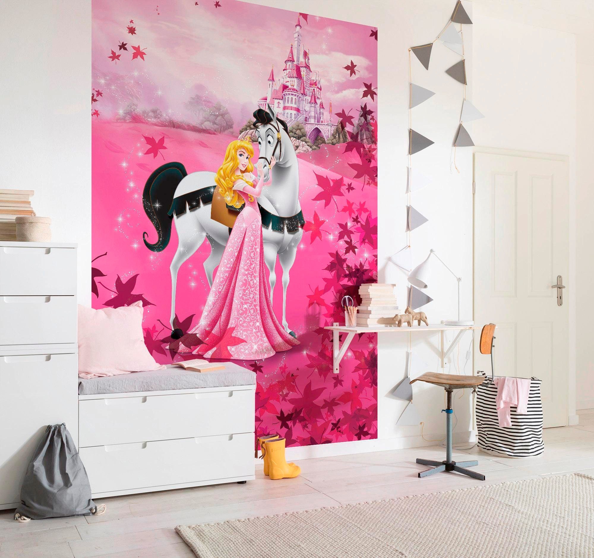 Komar Fototapete »Sleeping Beauty - Größe 184 x 254 cm«, bedruckt, Kinderzimmer