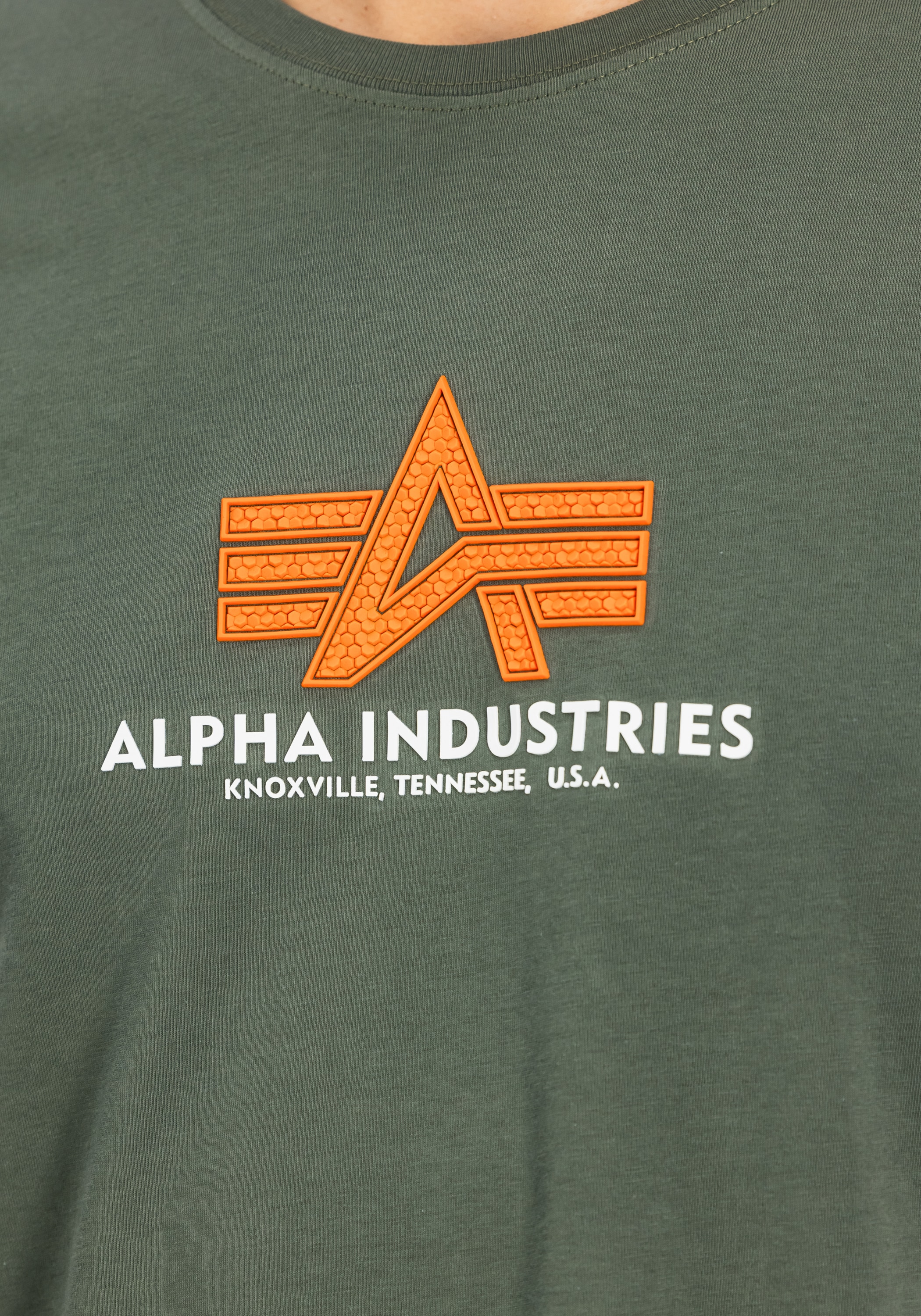 Alpha Industries T-Shirt »Basic T-Shirt BL Rubber«