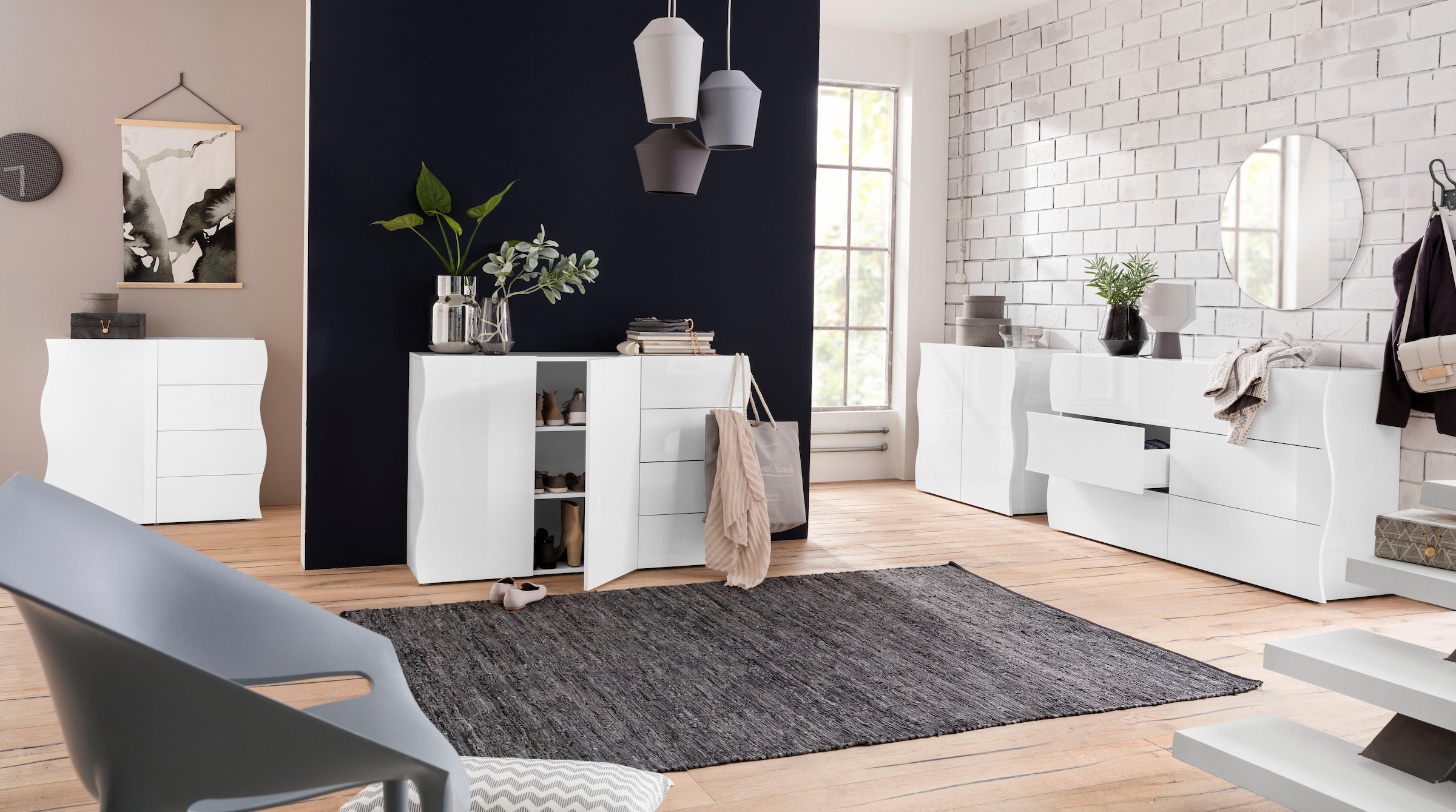 INOSIGN Kommode »Onda«, Breite 130 cm