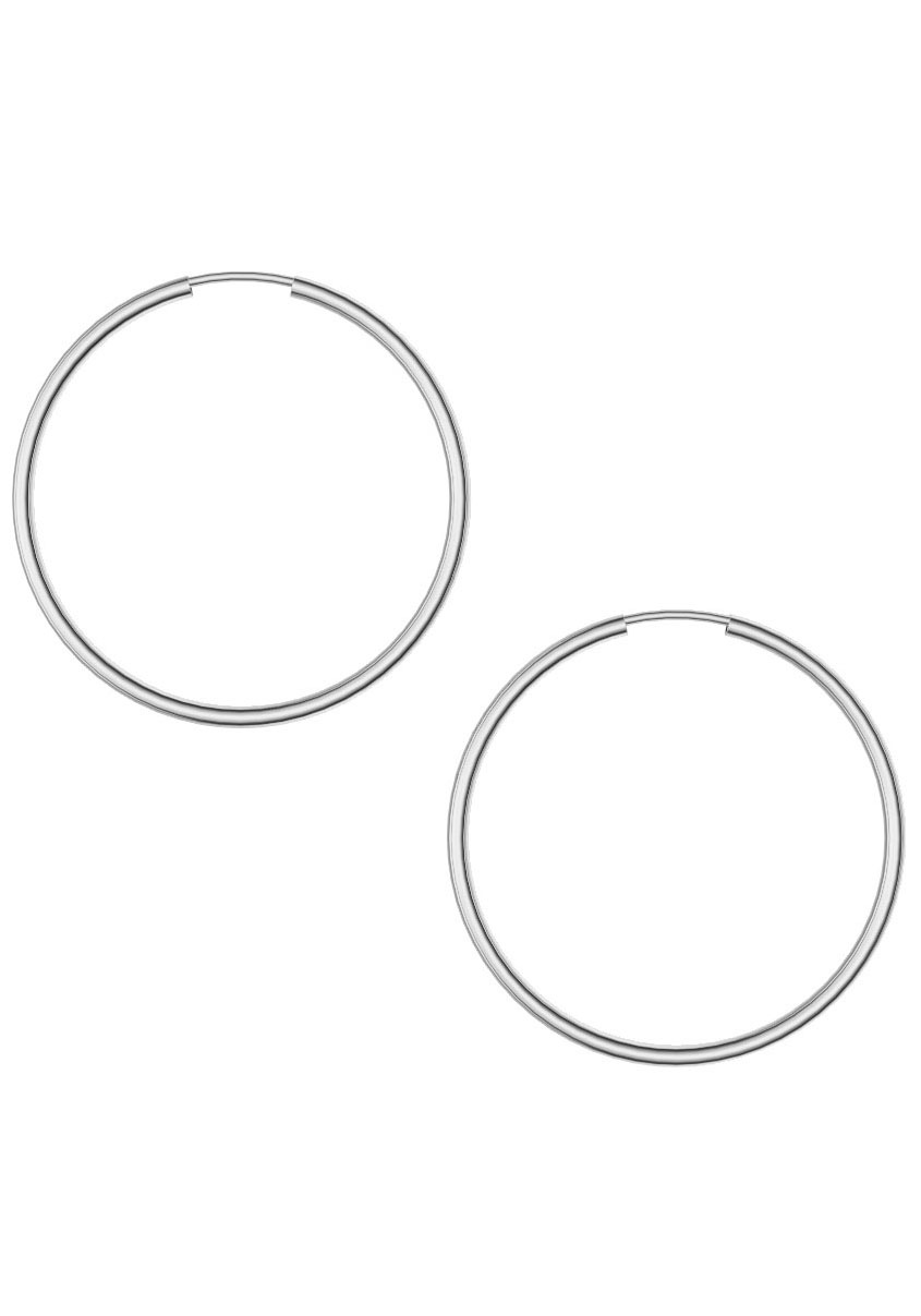 Firetti Paar Creolen »Schmuck Geschenk Silber 925 2,0 mm breit«, Made in Germany