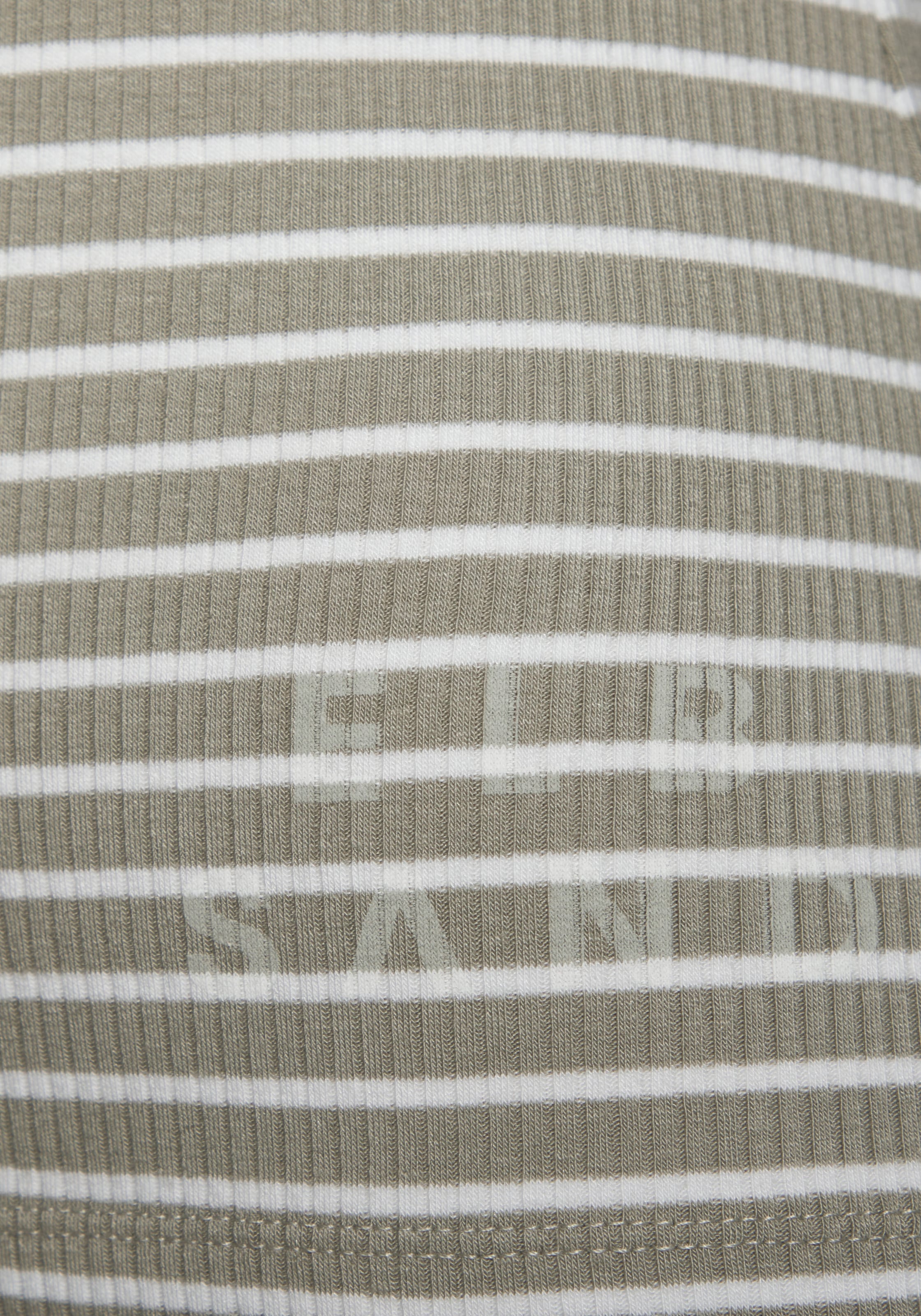 Elbsand Tanktop »Isa«, aus weicher Rippware, sommerliches Top im Streifenlook