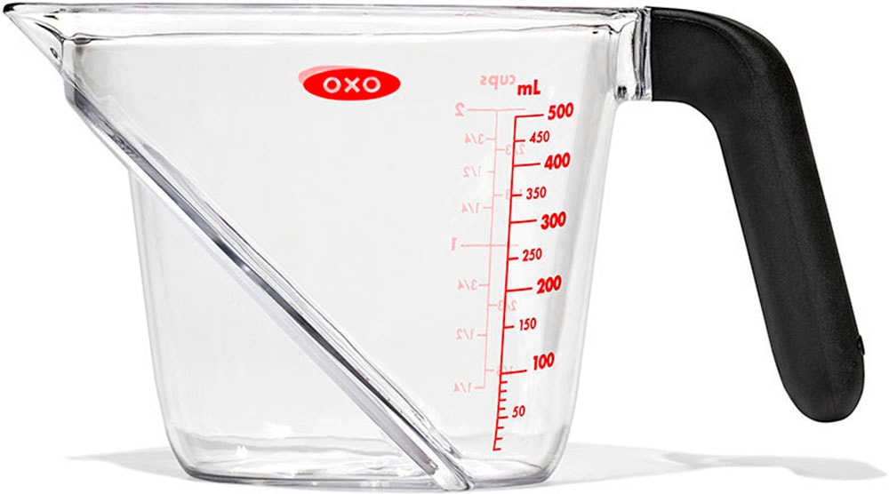 OXO Good Grips Messbecher, Kunststoff, 500 ml, spülmaschinenfest