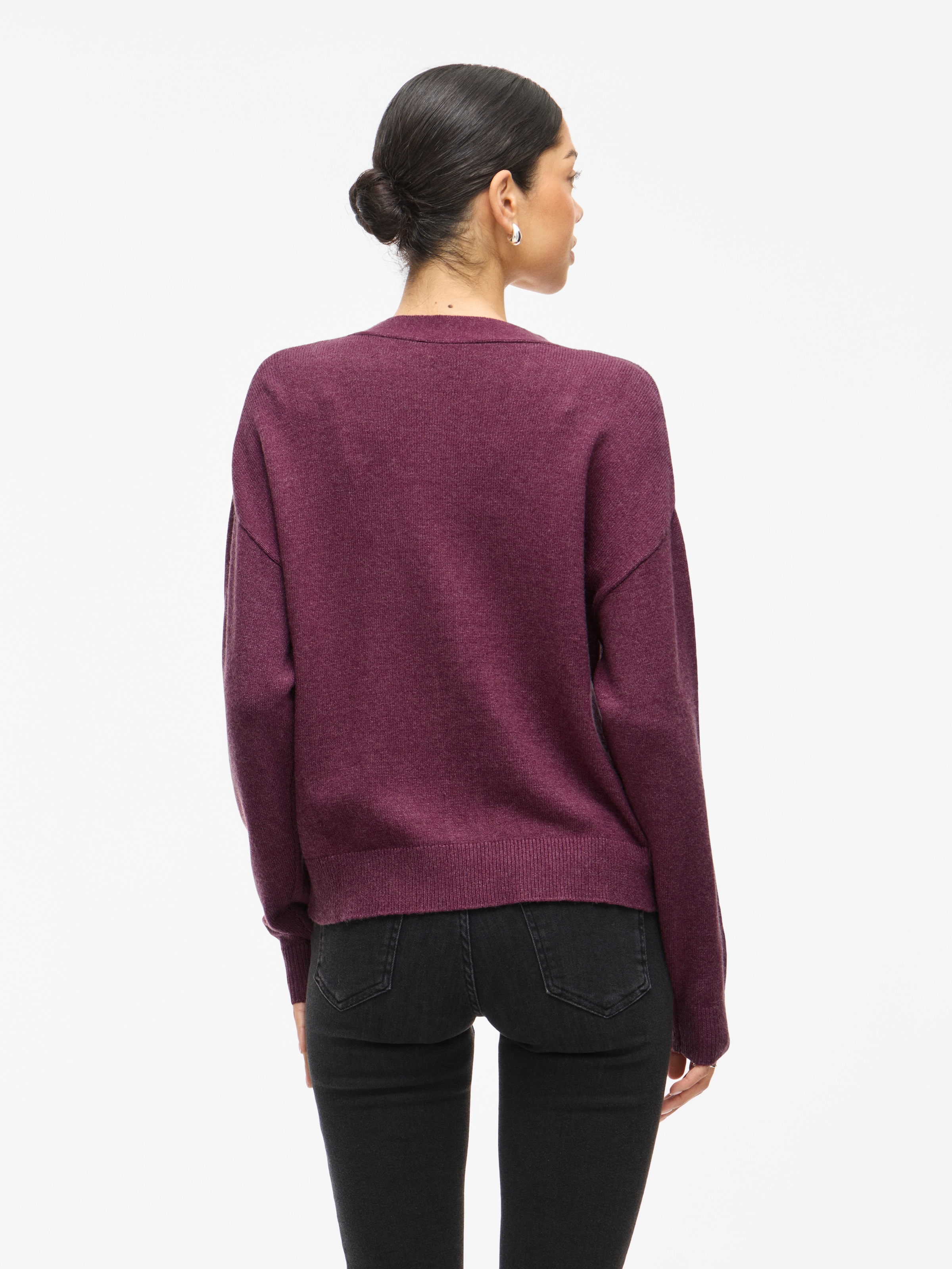 Vila Strickjacke »VIRIL V-NECK KNIT CARDIGAN - NOOS«