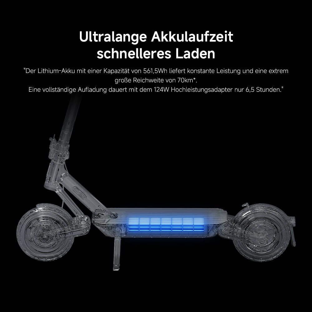 Xiaomi E-Scooter »Mi 4 Ultra«, Electric Scooter, mit Straßenzulassung, bis zu 70 km Reichweite