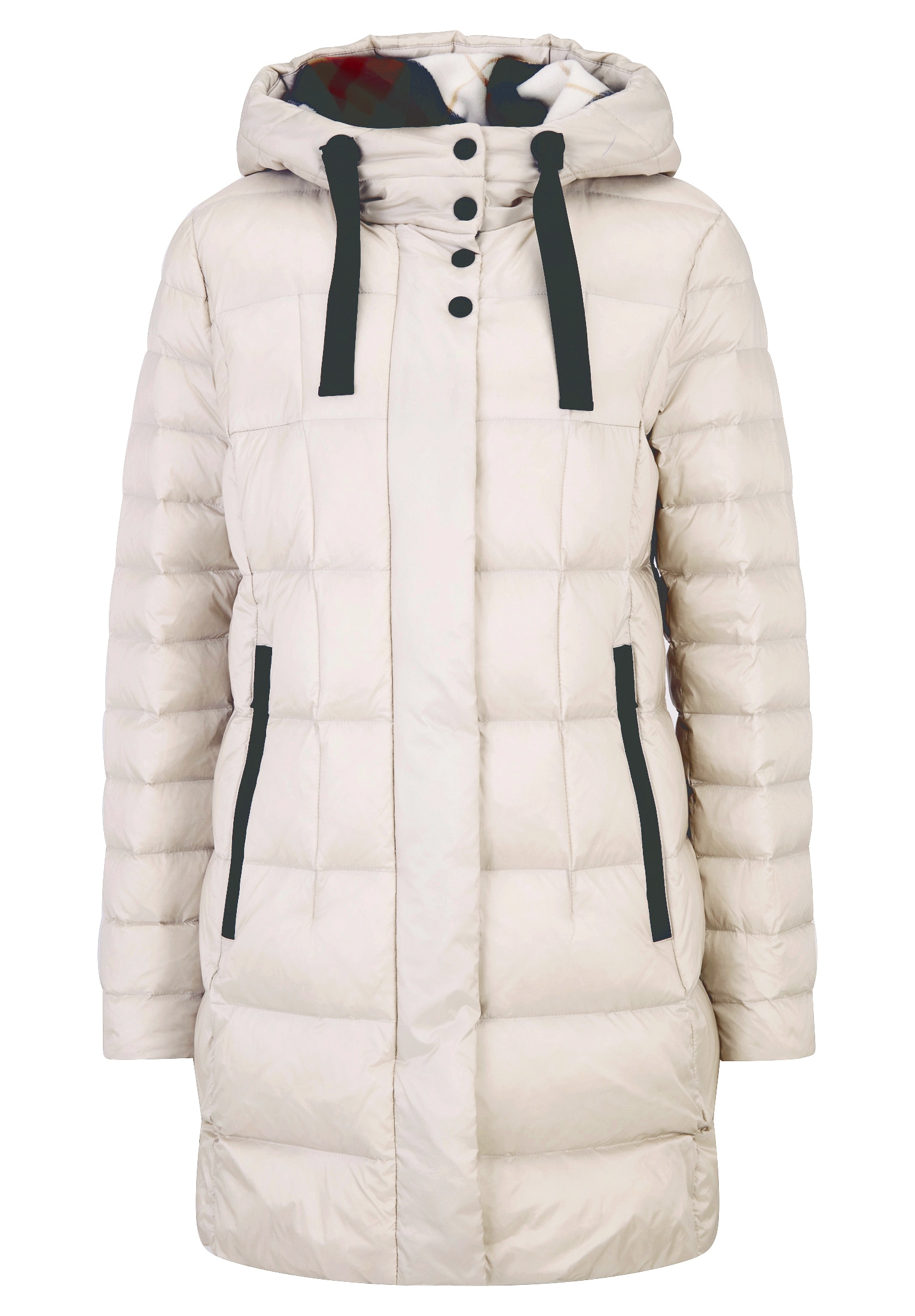 Gil Bret Winterjacke, mit Kapuze, gesteppt mit Kapuze