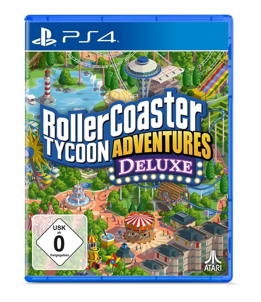 ATARI Spielesoftware »RollerCoaster Tycoon Adventures Deluxe«, PlayStation 4