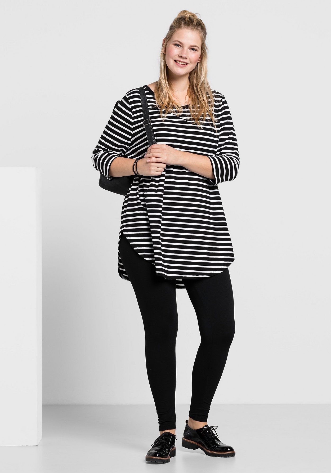 Sheego Leggings »Leggings aus hautfreundlichem Baumwoll-Mix«