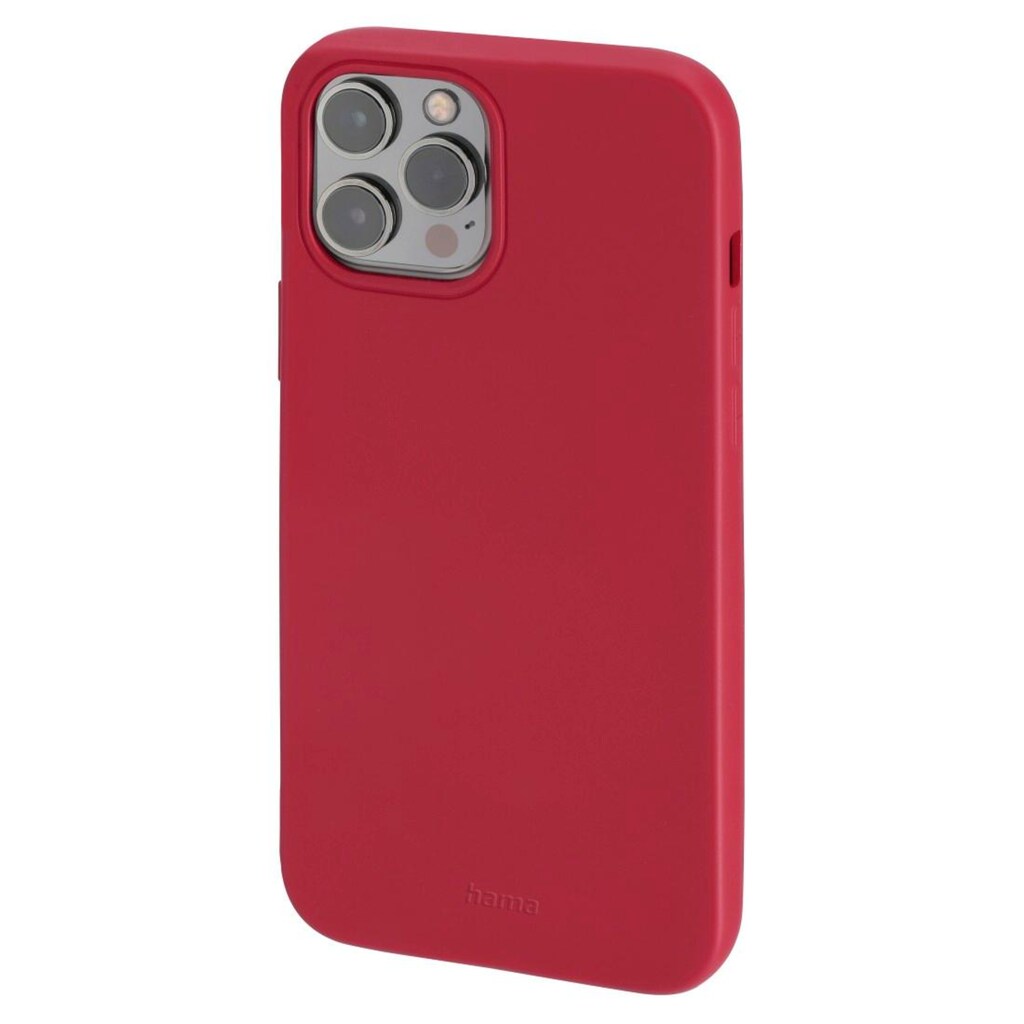 Hama Smartphone-Hülle »Cover "Finest Feel" für Apple iPhone 12 Pro Max Hülle«, iPhone 12 Pro Max