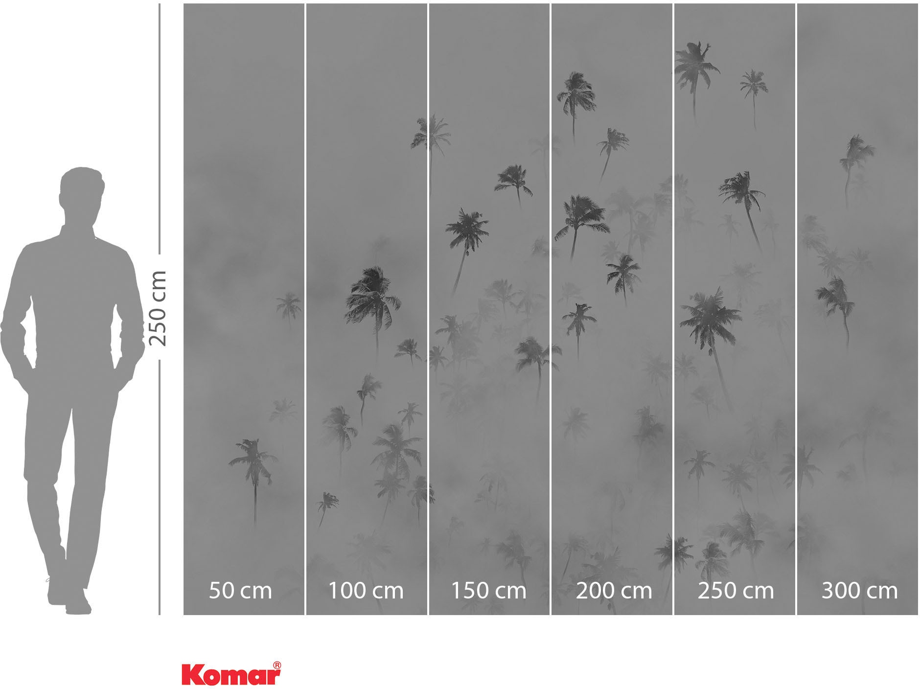 Komar Vliestapete »Digitaldruck Vlies - Salty Sea - Größe 300 x 250 cm«, bedruckt, Wohnzimmer, Schlafzimmer