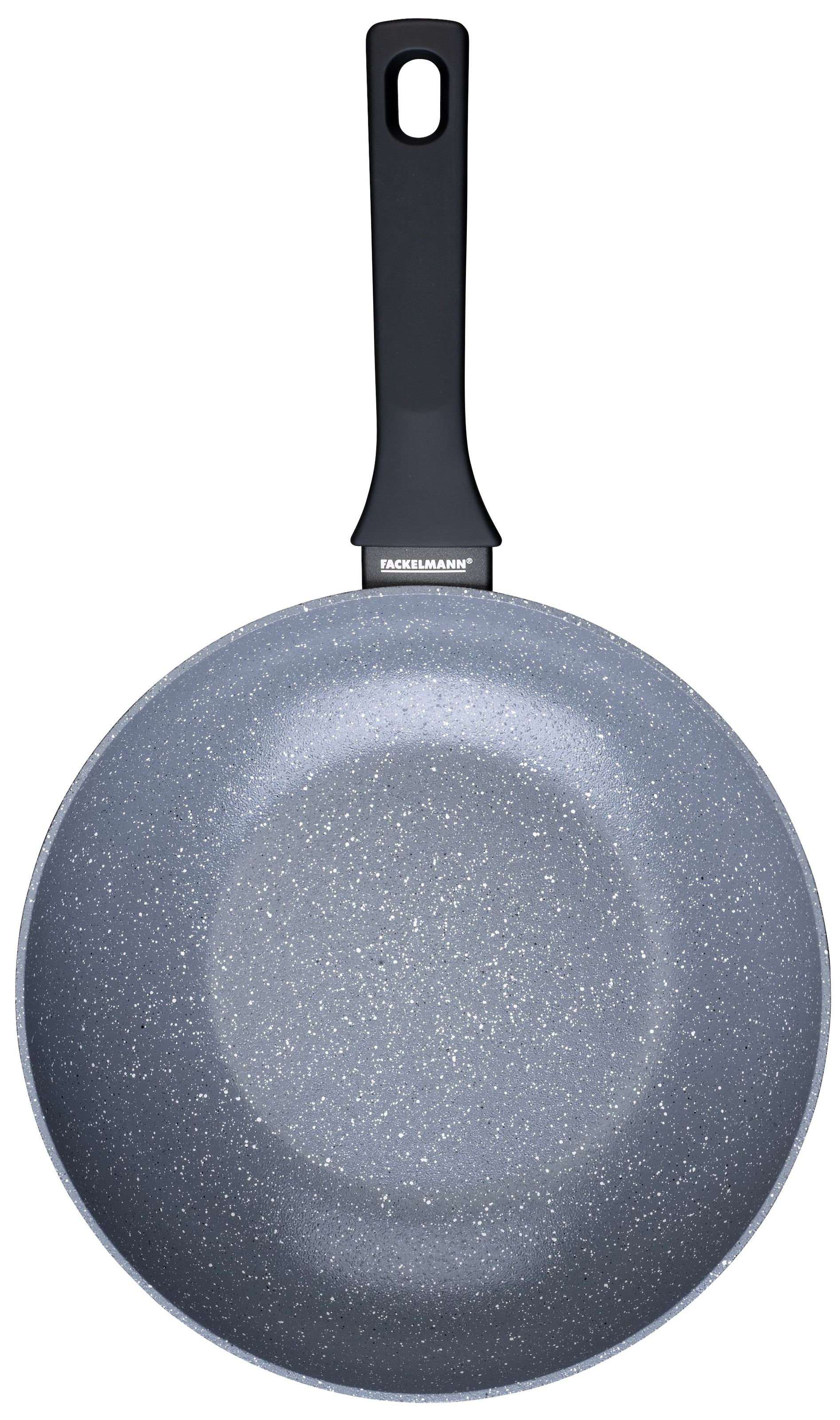 FACKELMANN Wok »Cosmo« Aluminium Set, 2 Stk. tlg. Wokpfannen-Set Cosmo Ø 20 cm & Ø 28 cm – mit Ceramic-Beschichtung