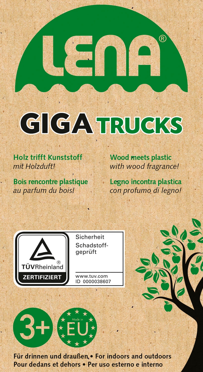 Lena® Spielzeug-Aufsitzbagger »Giga Trucks« Made in Europe