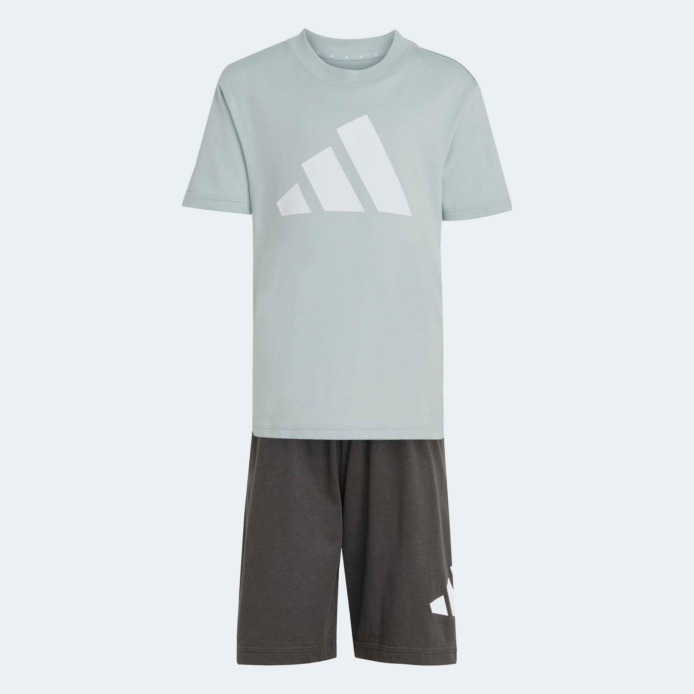 adidas Sportswear Trainingsanzug »LK BL T-SET 160« 2 tlg. für Kinder, zweiteilig, aus Baumwolle