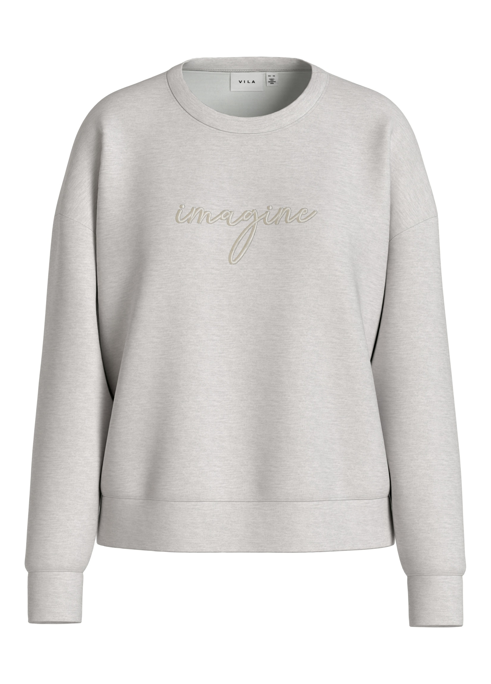 Vila Sweater »VISIFFI IMAGINE O-NECK L/S TOP/PB«

