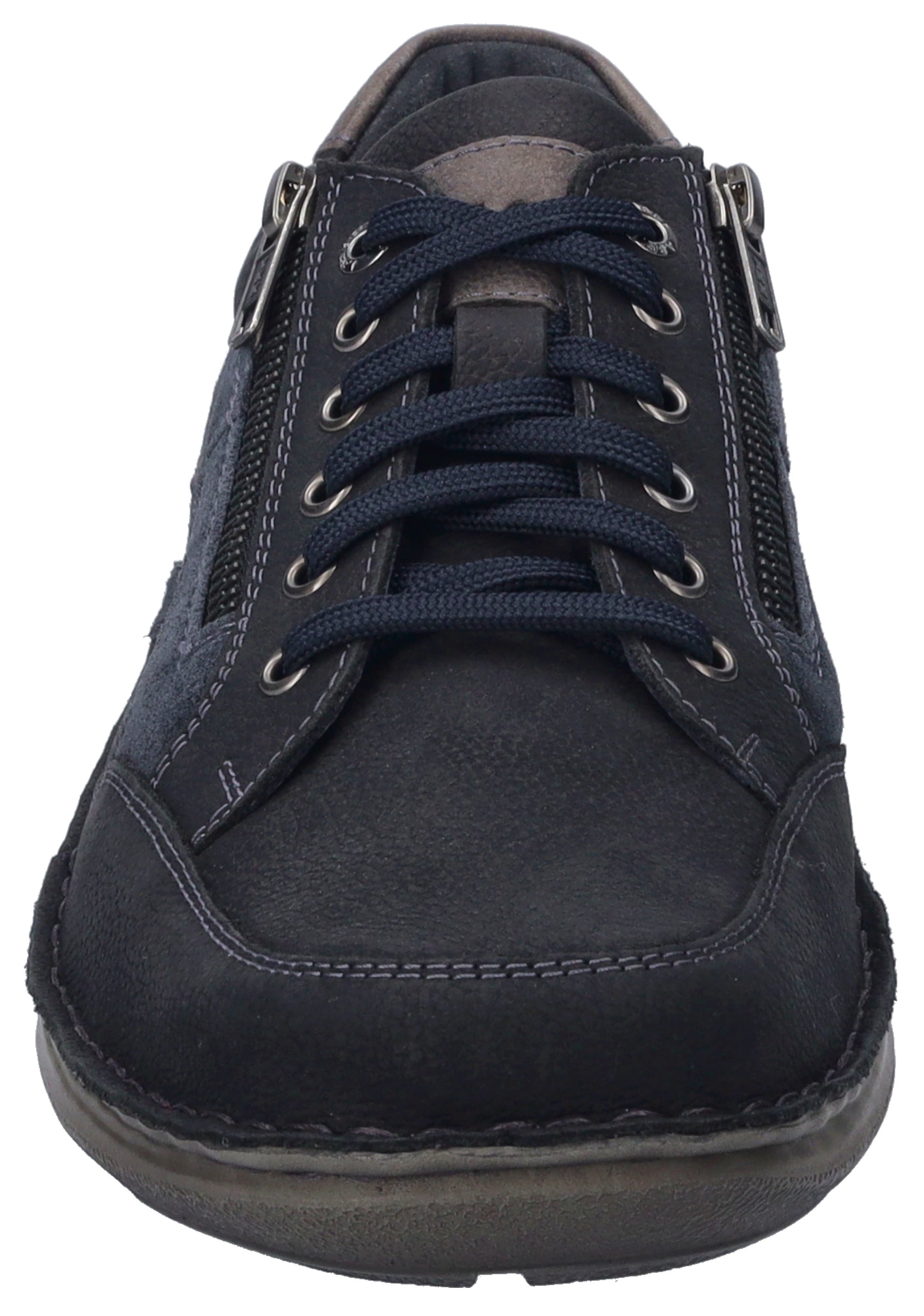 Josef Seibel Schnürschuh »New Anvers 87«, Freizeitschuh, Halbschuh, Komfortschuh mit zusätzlichem Reißverschluss