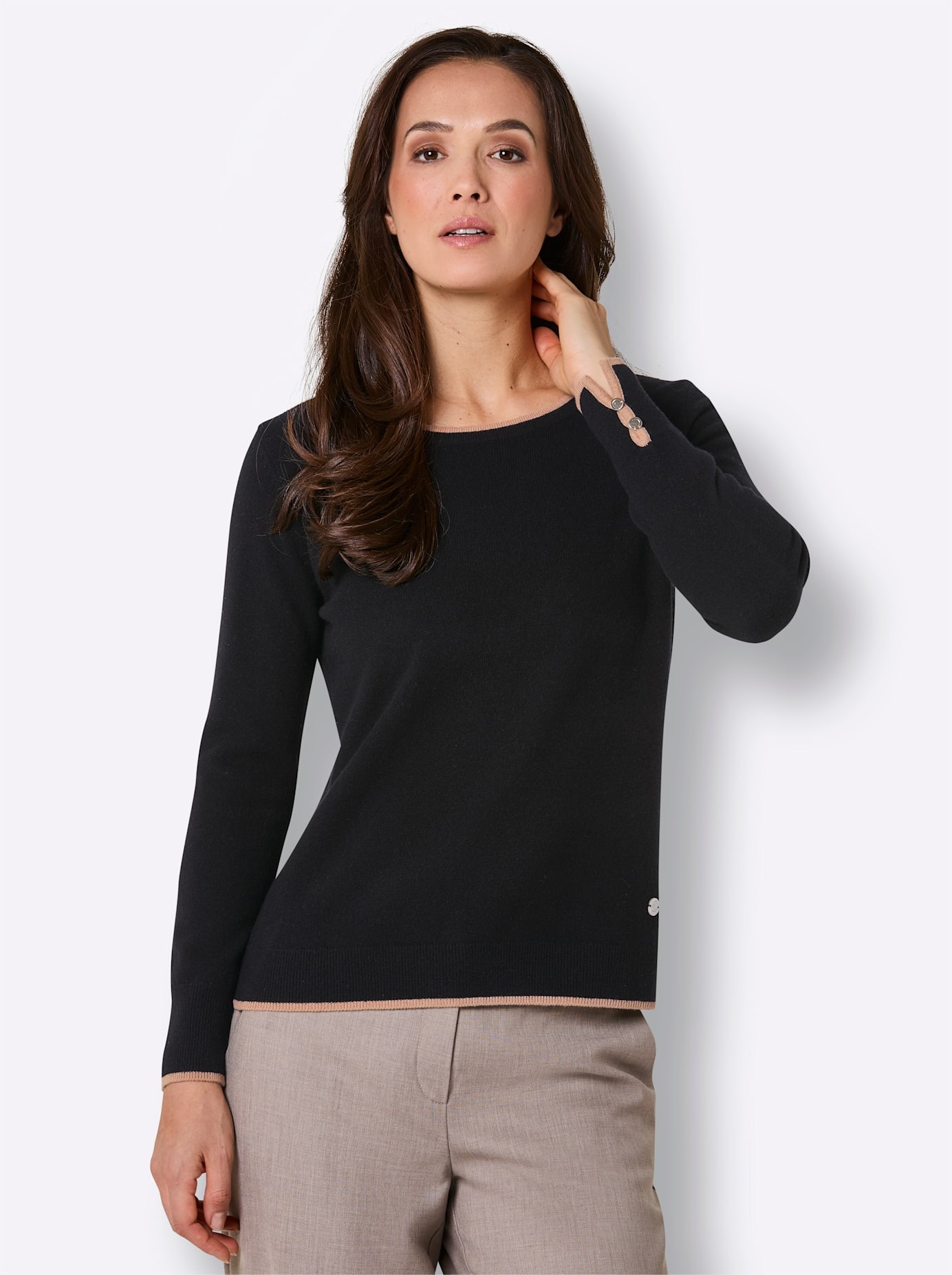 CREATION L PREMIUM Wollpullover »Merino-Pullover«