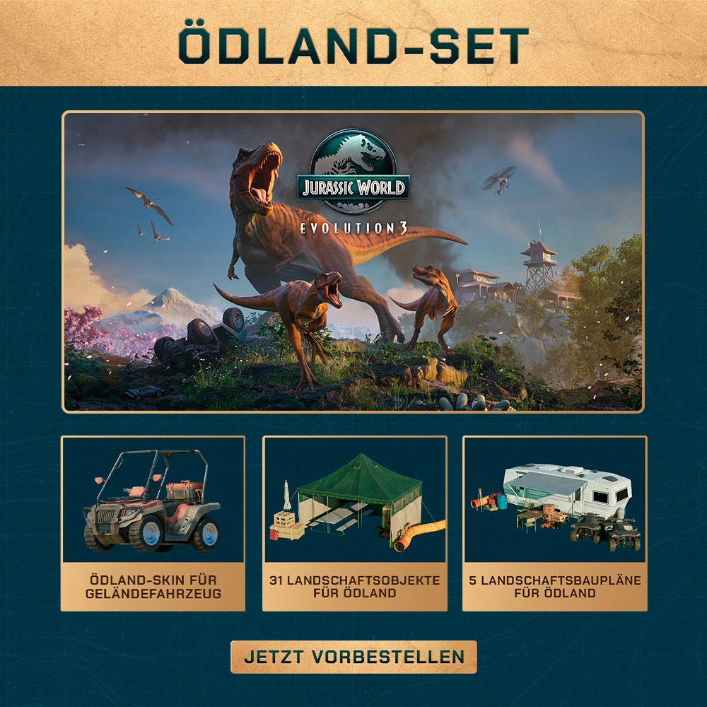 Fireshine Games Spielesoftware »Jurassic World Evolution 3«, Xbox Series X