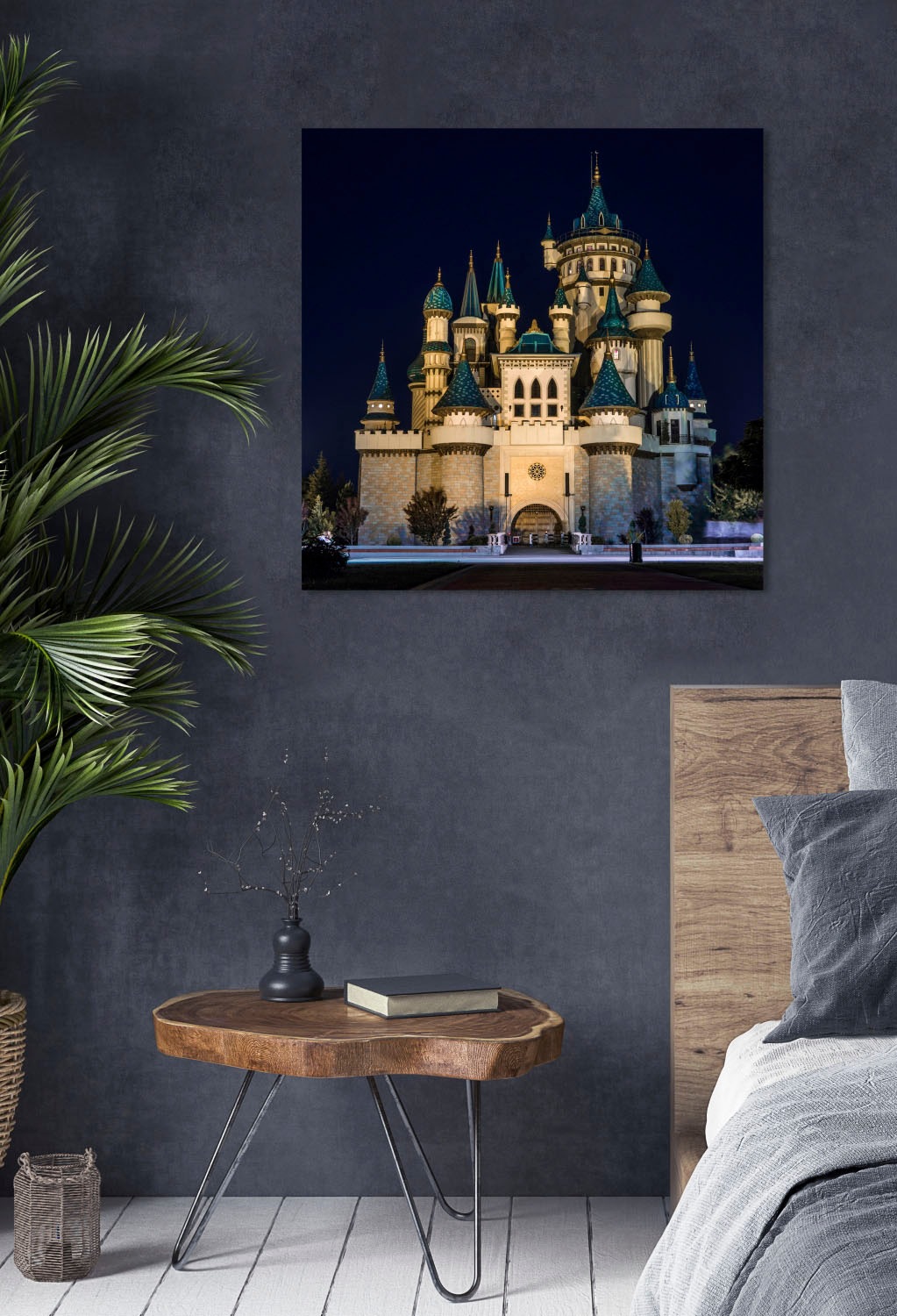 queence Acrylglasbild »Schloss« Märchen | Märchenbilder | Prinzen | Prinzessinnen | Schloss Fine Art-Print in Galeriequalität