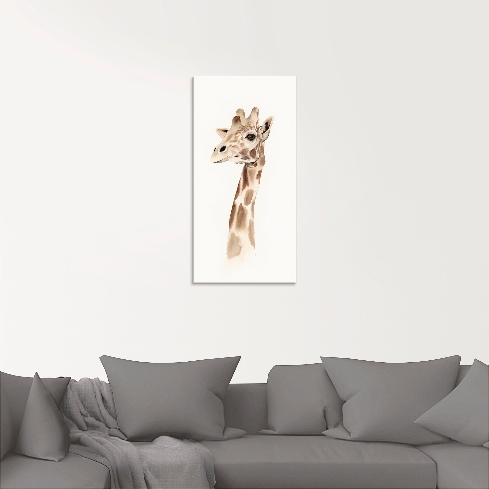 Artland Glasbild »Safari Porträt III«, Wildtiere, (1 St.), in verschiedenen Größen