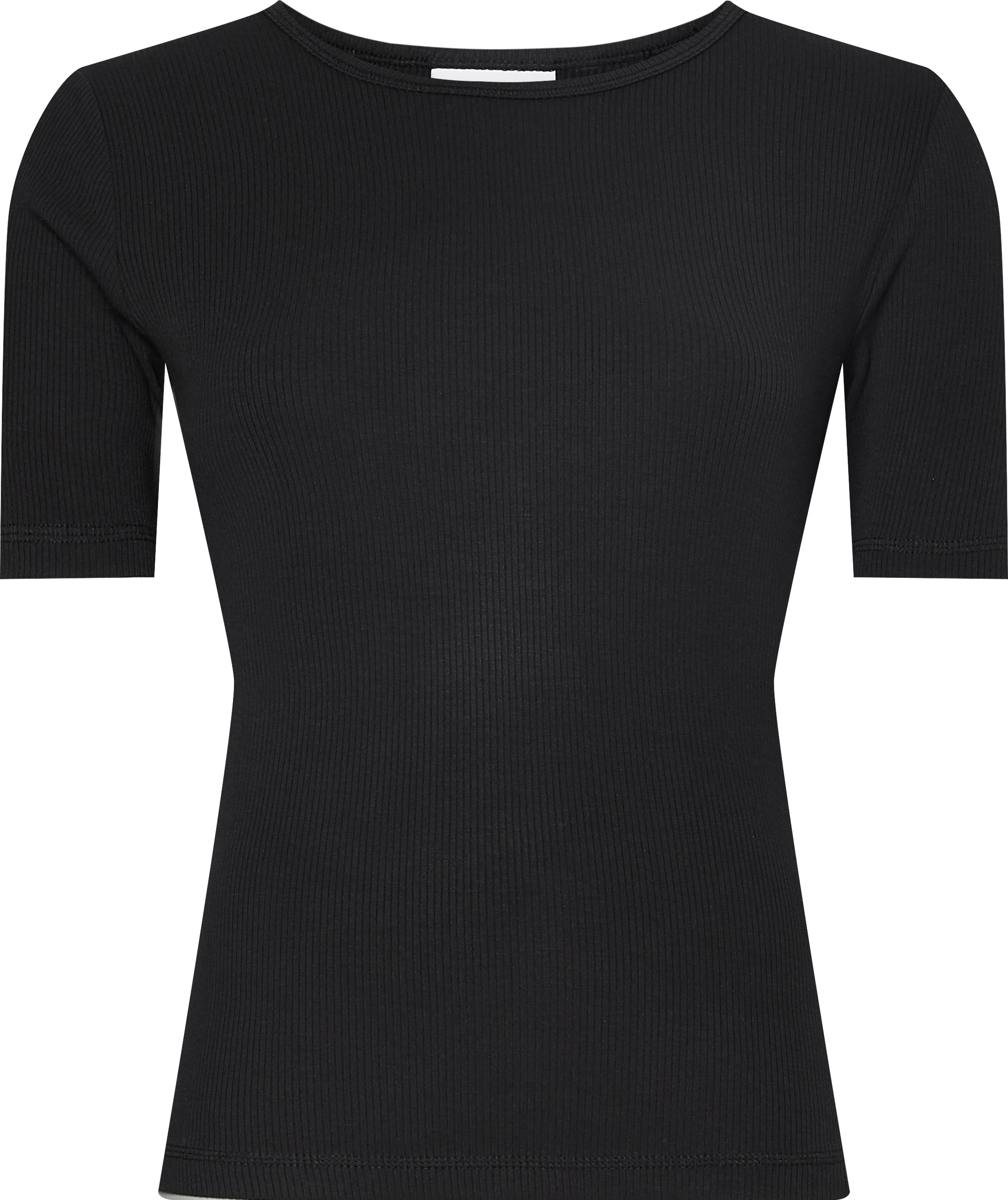 Calvin Klein Curve Rundhalsshirt »INCLUSIVE RIB CREW NECK TOP«, in modischer Rippenoptik