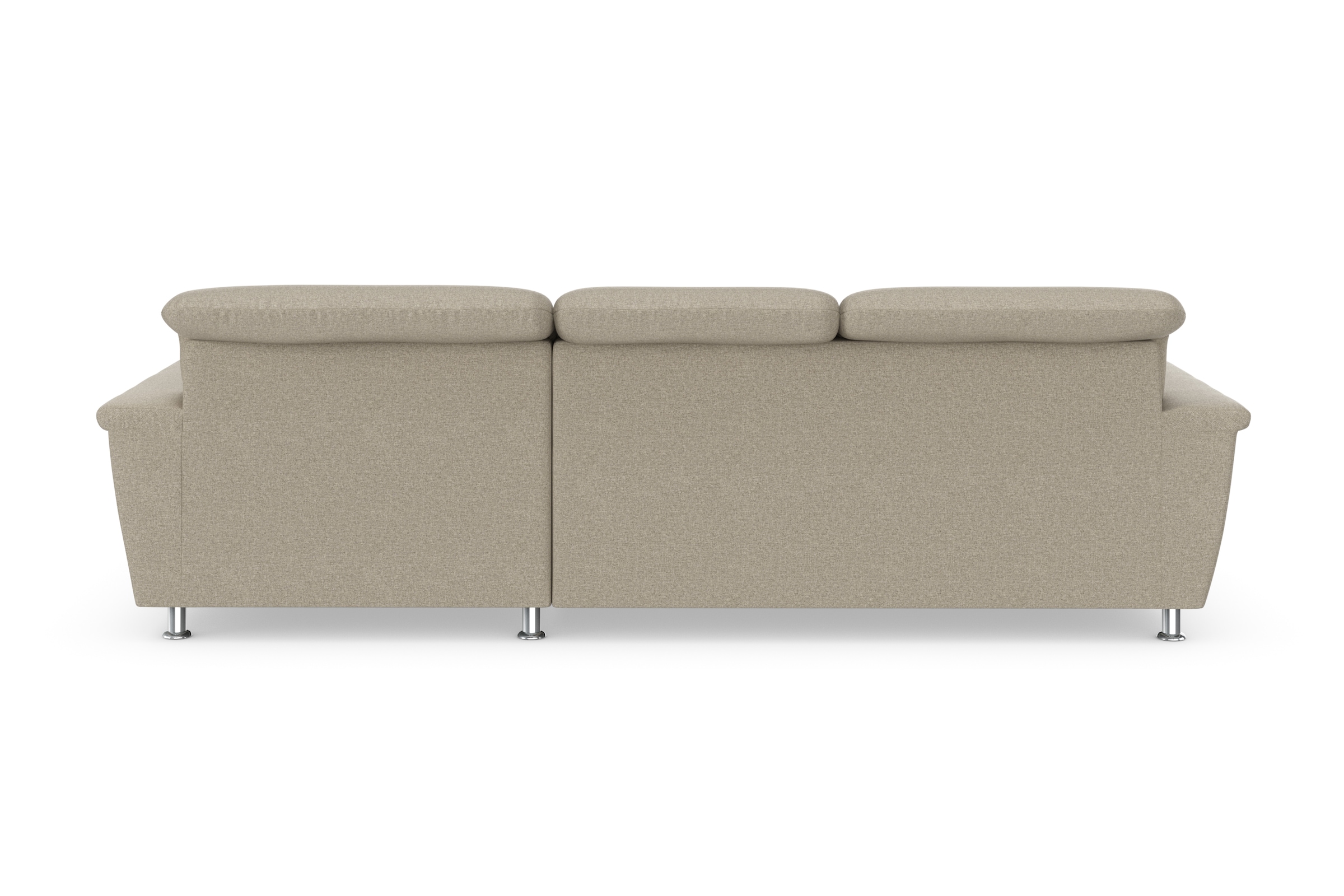 DOMO collection Ecksofa Franzi, wahlweise mit Bettfunktion, Bettkasten und Kopfteilverstellung