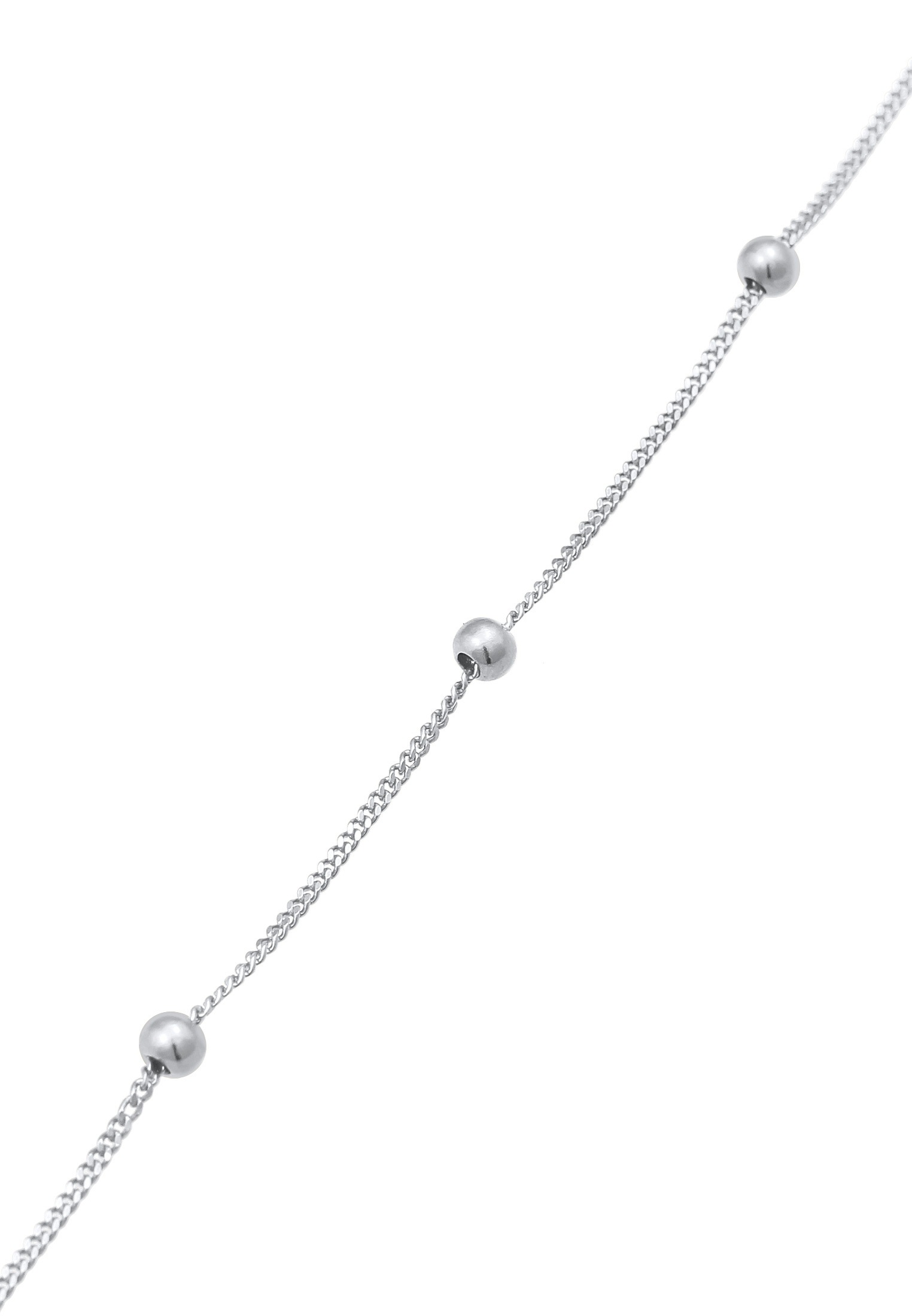 Elli Armkette »Armband Basic Panzerkette Silberbeads 925 Silber«