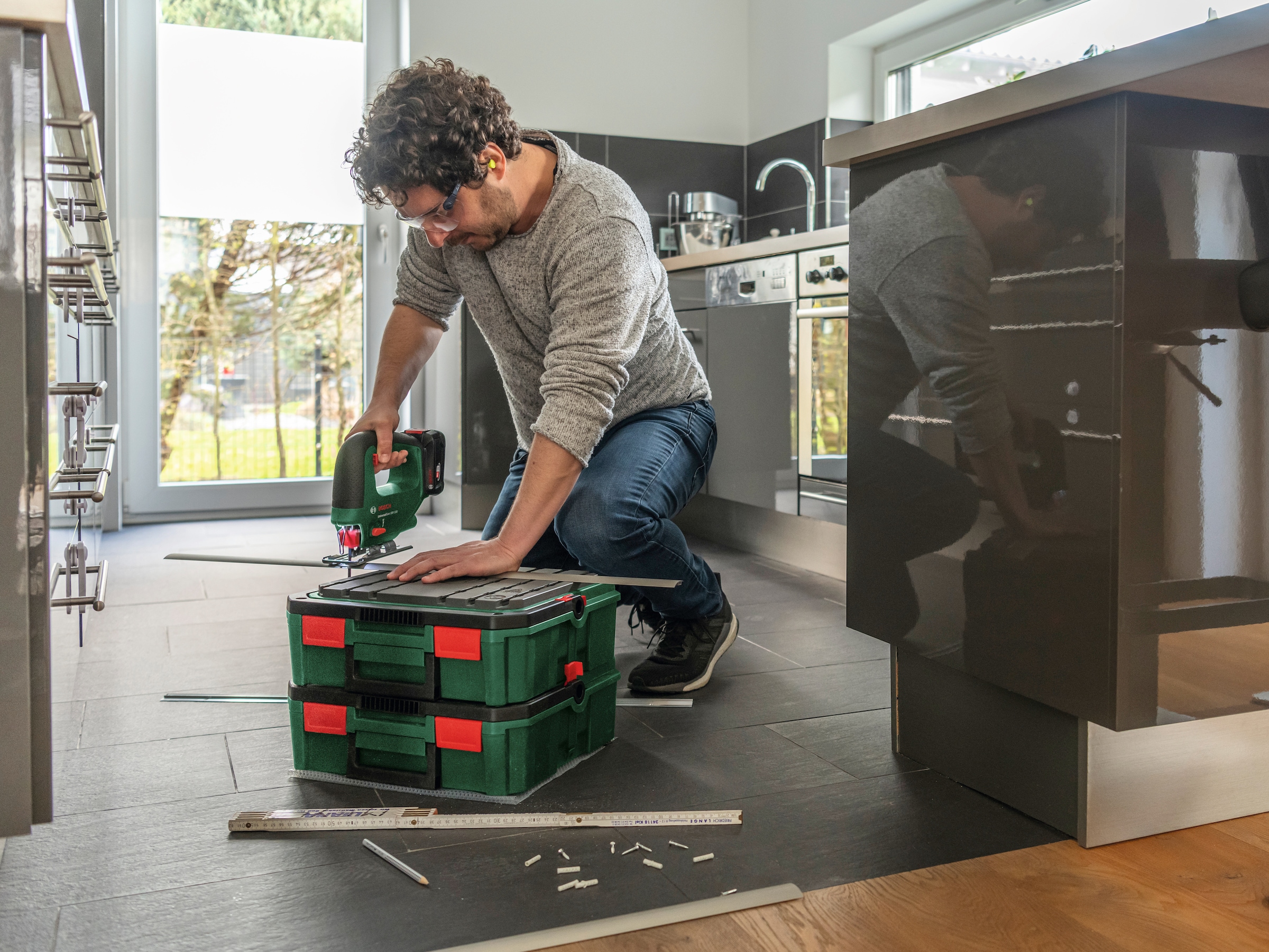 Bosch Home & Garden Akku-Stichsäge »UniversalSaw 18V-100 Solo«, ohne Akku und Ladegerät