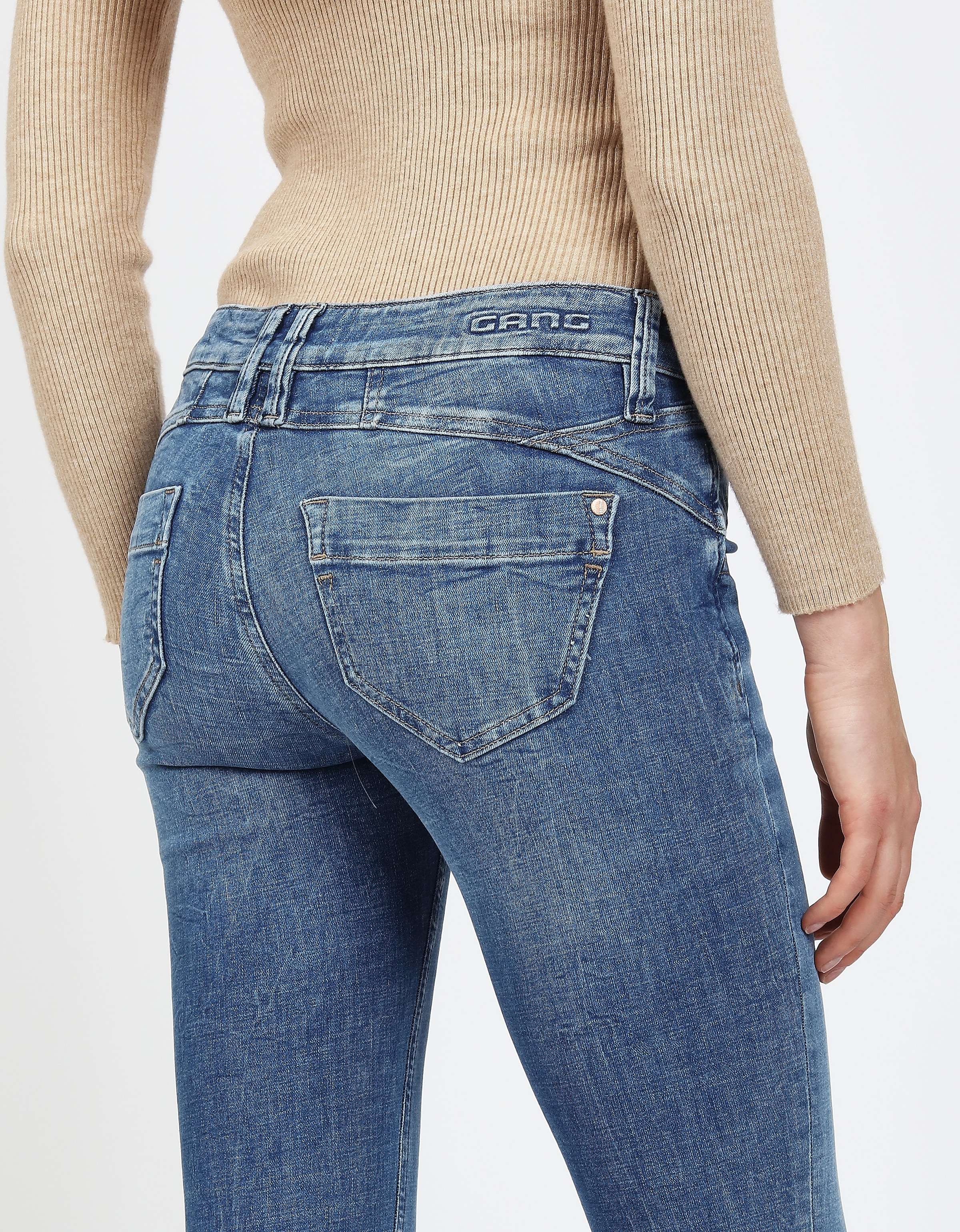 GANG Skinny-fit-Jeans »94NENA« mit modischer Waschung