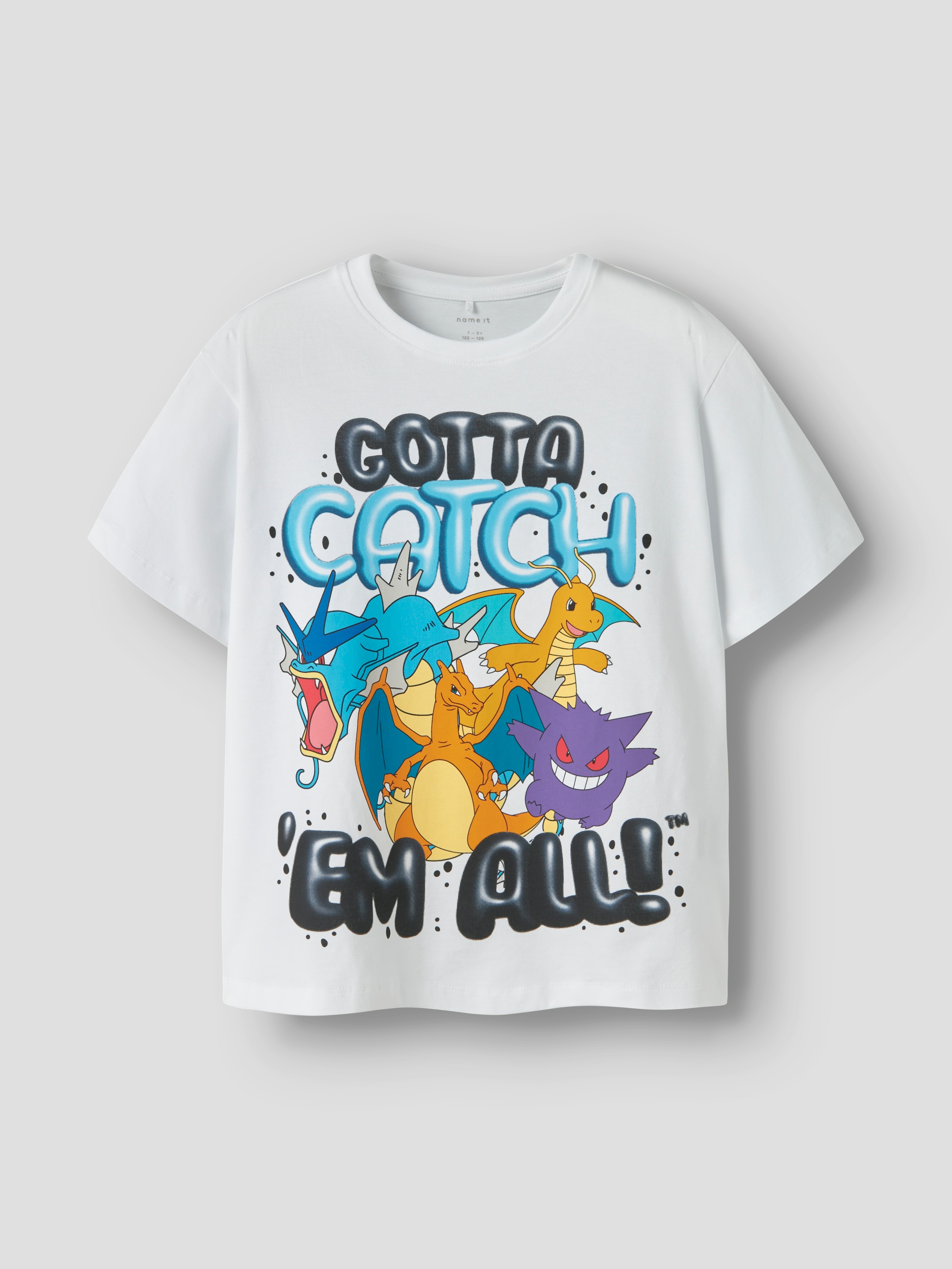 Name It T-Shirt »NKMMAJO POKEMON SS NREG TOP BOX NOOS SKY« Baumwollmischung, Pokémon Druck, Kurzarm