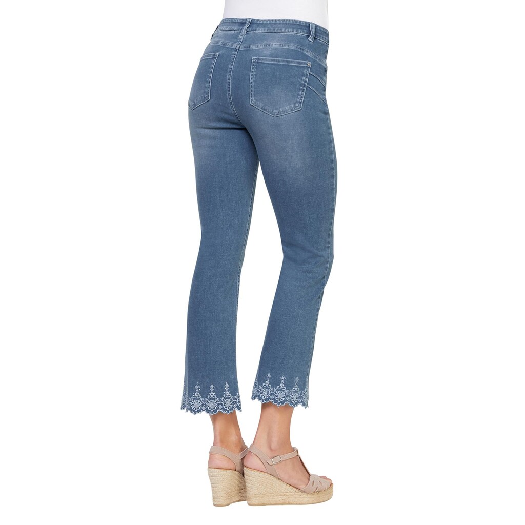 LINEA TESINI by heine Push-up-Jeans, (1 tlg.)