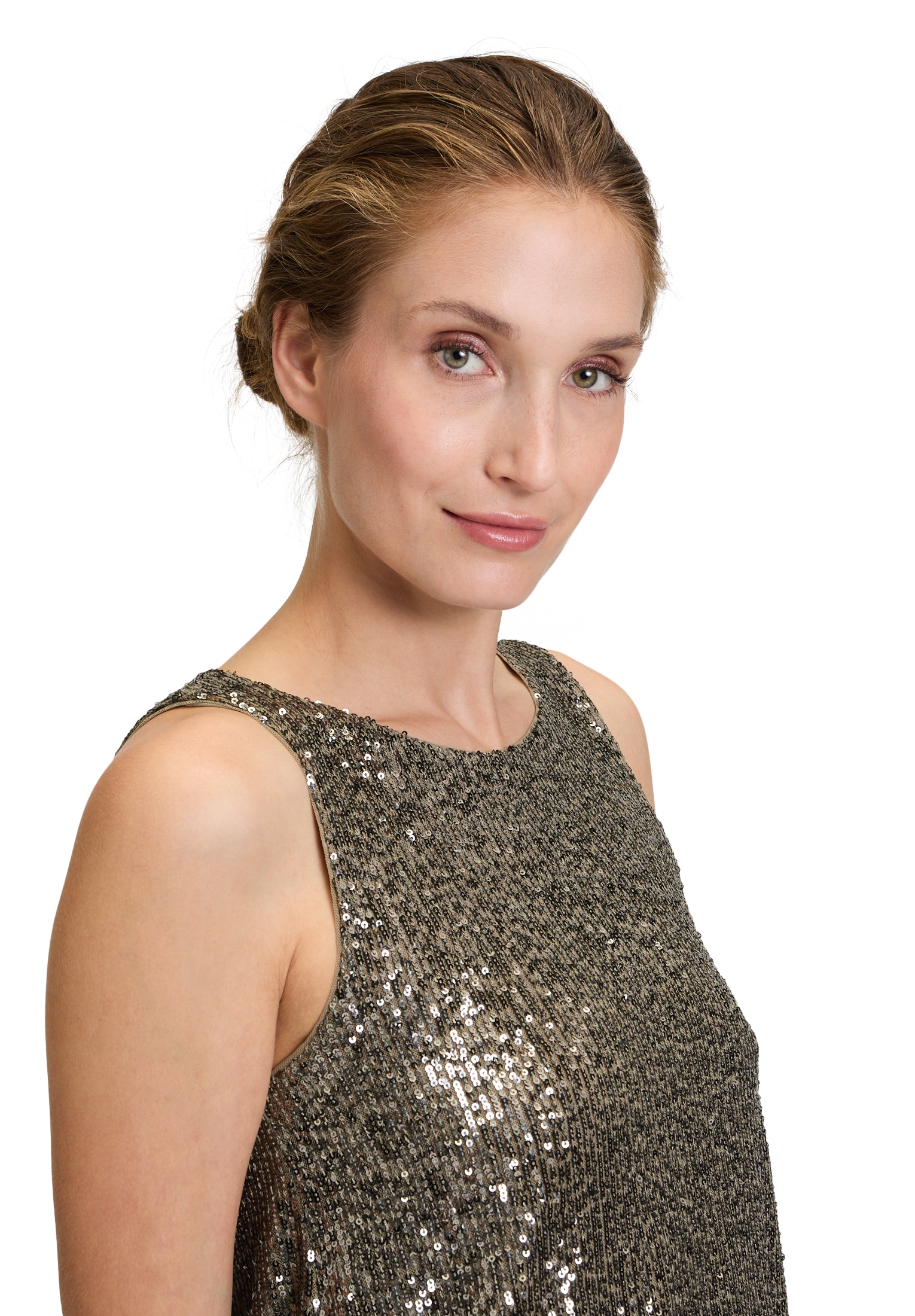 Vera Mont Tanktop »Pailletten-Top im Glitzer-Look«