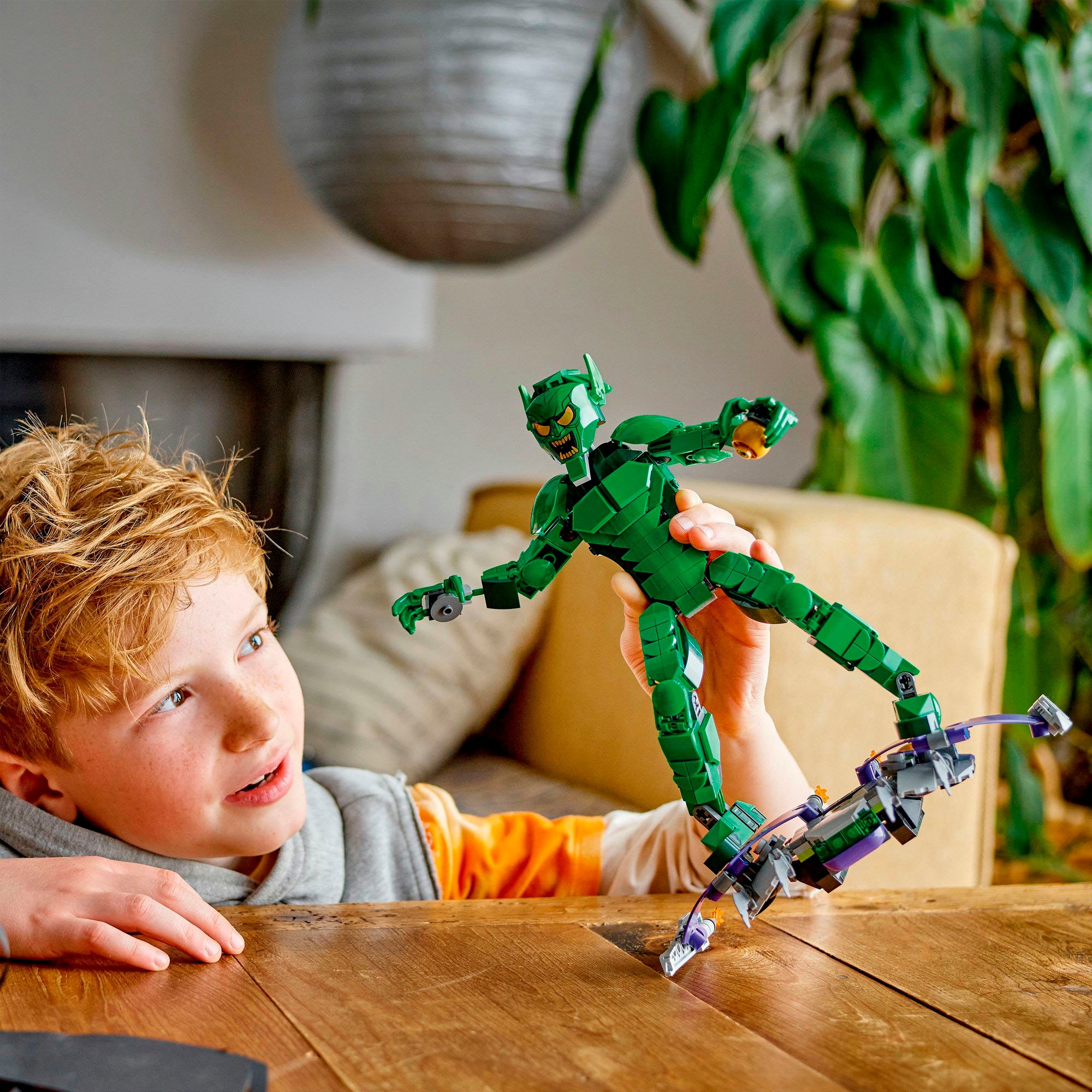 LEGO® Konstruktionsspielsteine »Green Goblin Baufigur (76284), LEGO Super Heroes«, (471 St.), Made in Europe