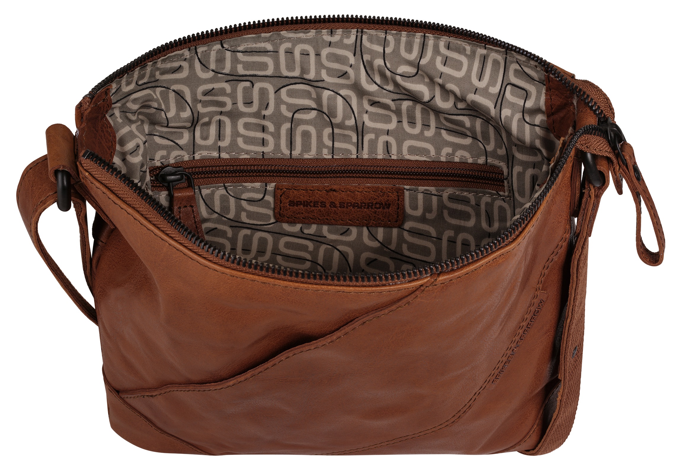 Spikes & Sparrow Umhängetasche echt Leder
