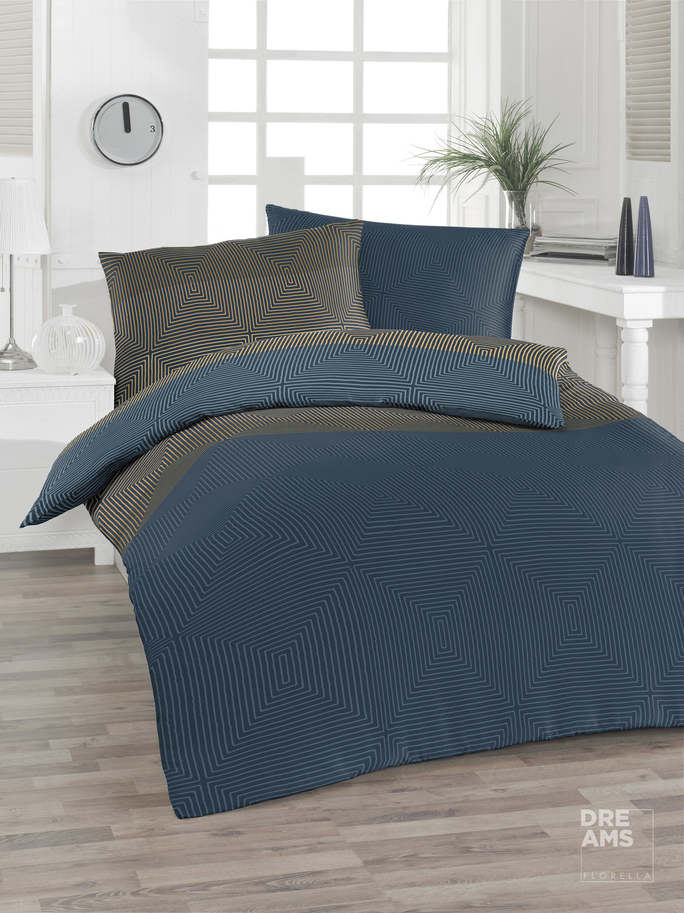 Florella Bettwäsche »Jiu, Edel Satin, 100 % Baumwolle«