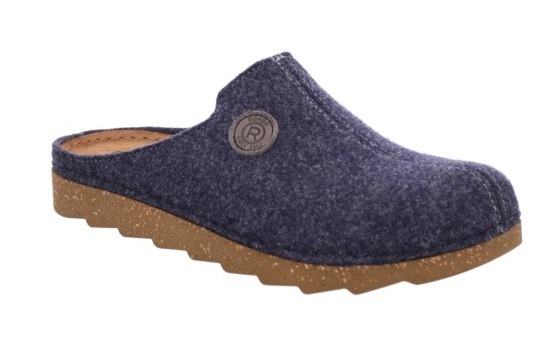 Rohde Pantoffel »FOGGIA-H«  , Hausschuh, Clog, Schlappen mit Label