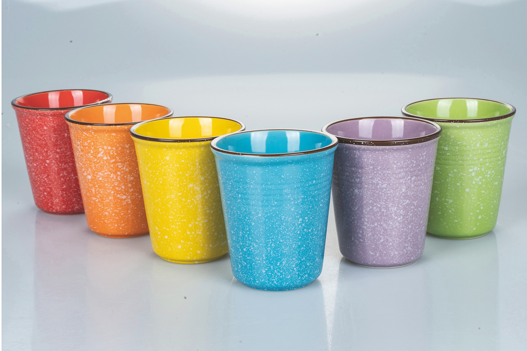 Villa d'Este Becher »Baita«, (Set, 6 tlg.), Trinkbecher-Set, 6-teilig, Inhalt 350 ml
