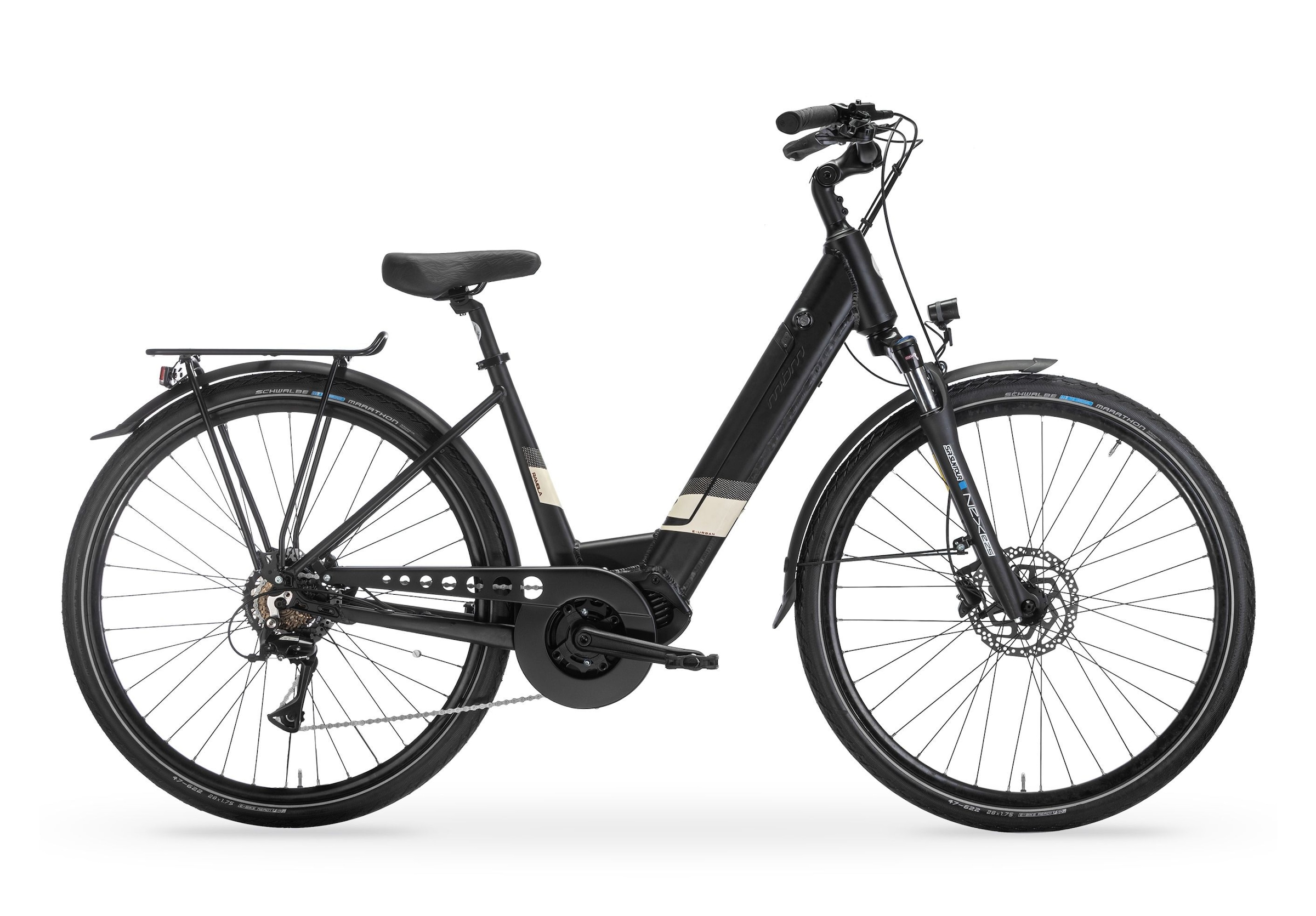 E-Bike »Elektro-Citybike 28 Zoll RAMBLA SPORT Lady«, Shimano