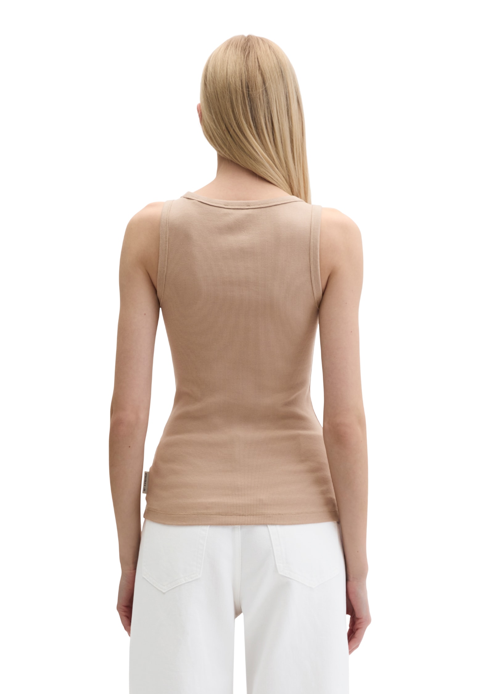 Marc O'Polo Tanktop slim fit, aus elastischem Rippjersey