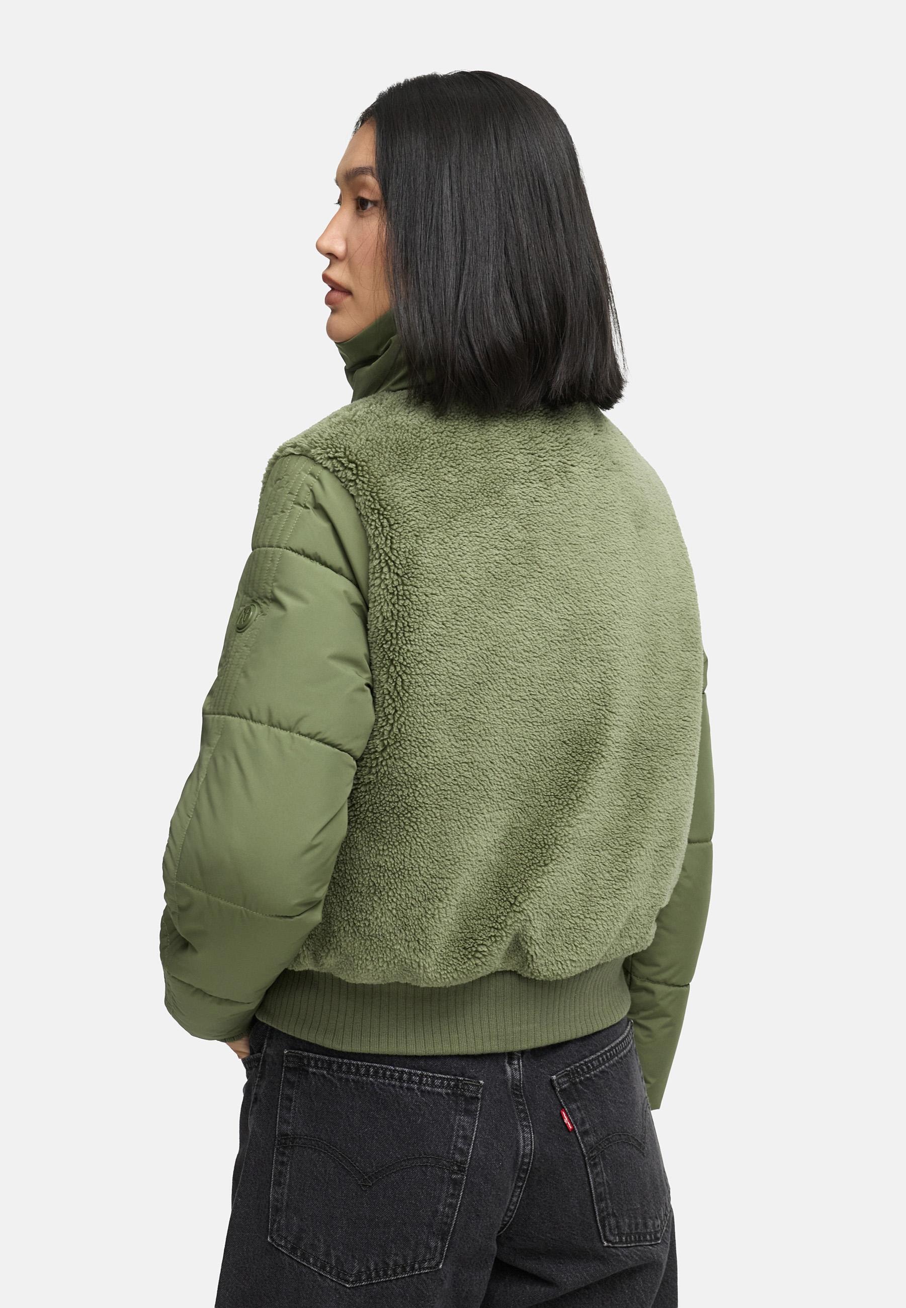 Navahoo Plüschjacke »Fleecejacke Teddyzone 14«