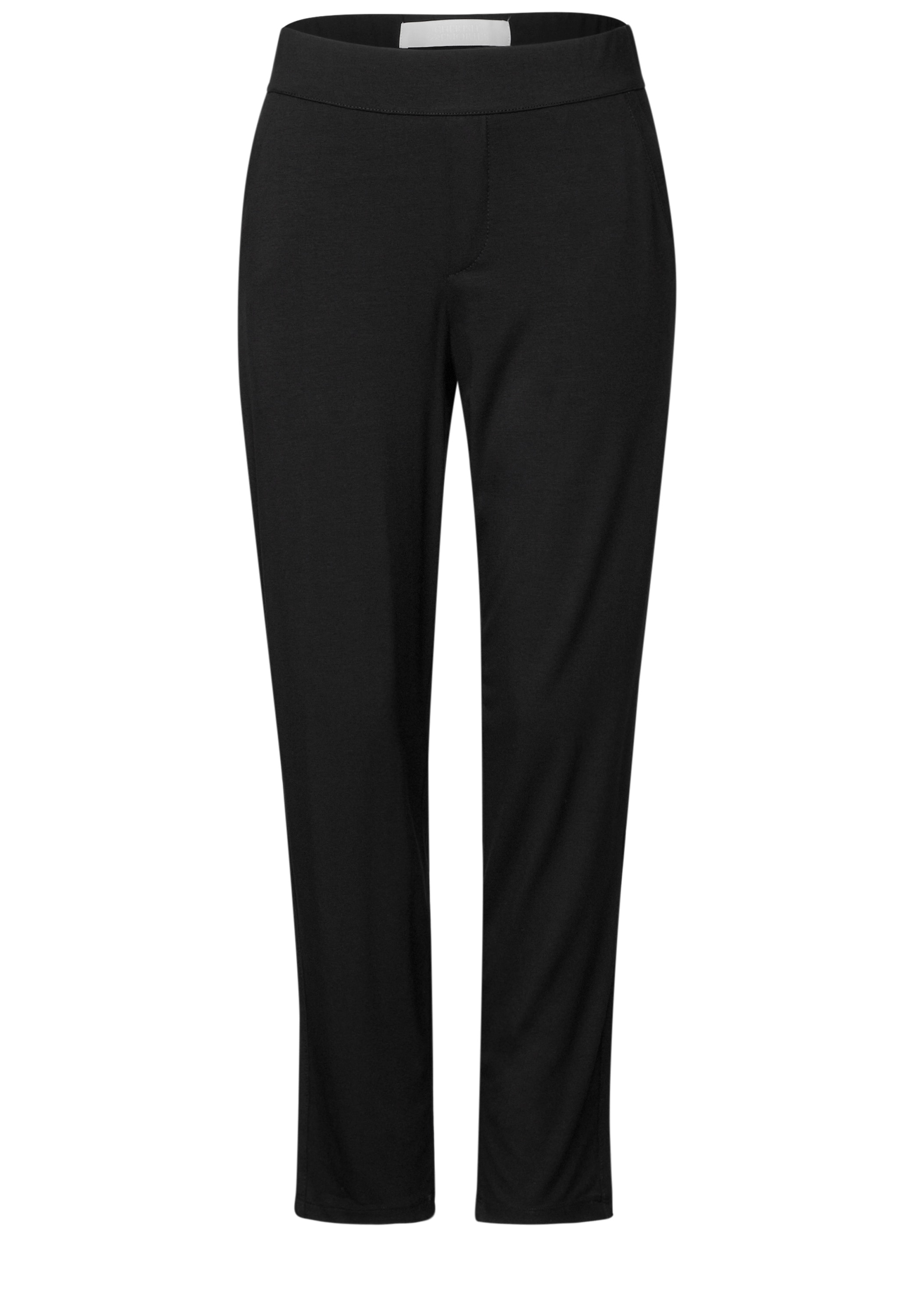 STREET ONE Stoffhose »Style Bonny«, Sommerhose mit elastischem Bund