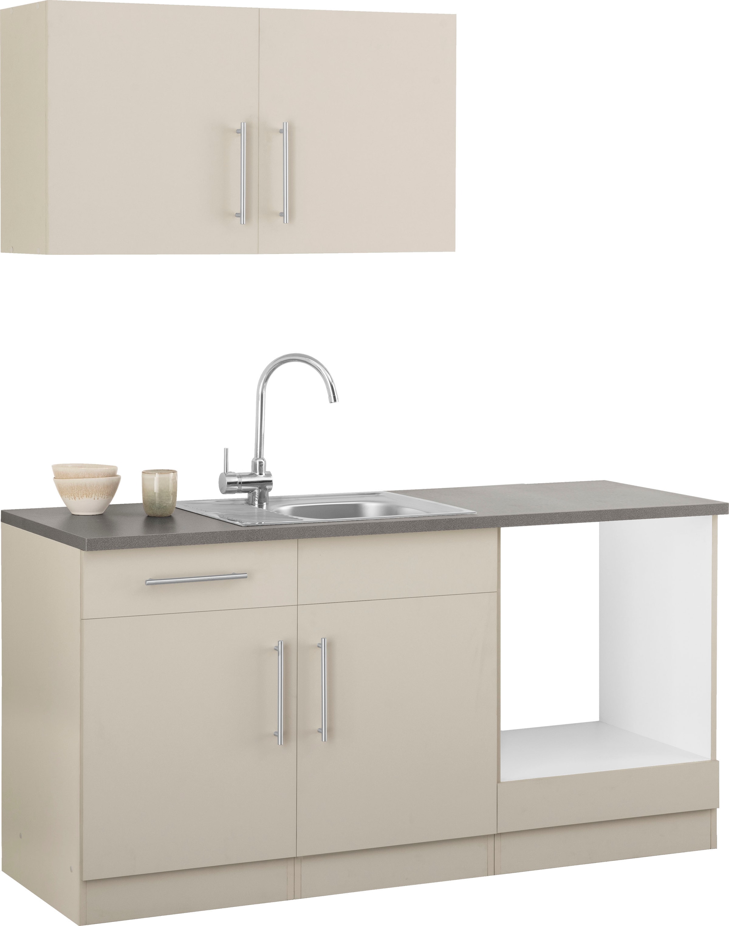 wiho Küchen Küche »Cali, TOPSELLER« wahlweise mit E-Geräten, Breite 160 cm