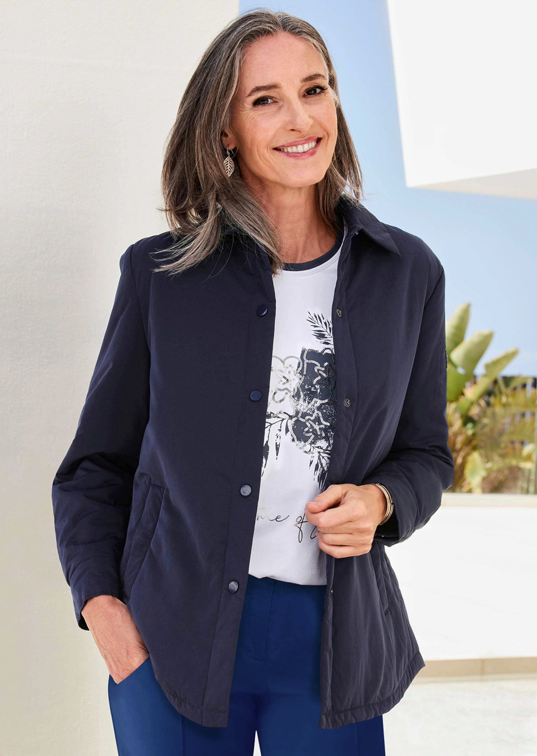 GOLDNER Kurzjacke »Kurzgröße Leicht wattierte Jacke«