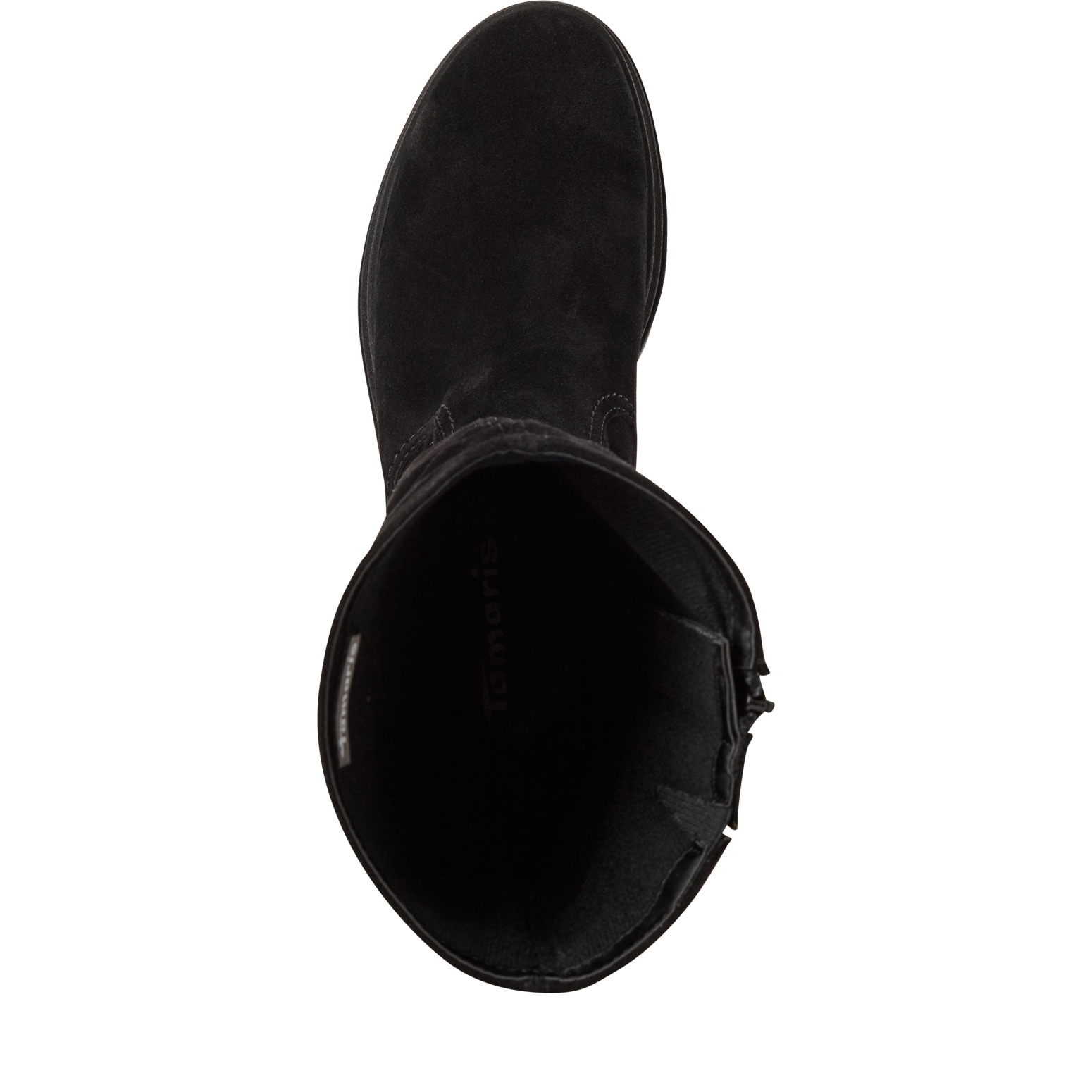 Tamaris Stiefel, Blockabsatz, Langschaftstiefel mit slouchy Falten am Schaft