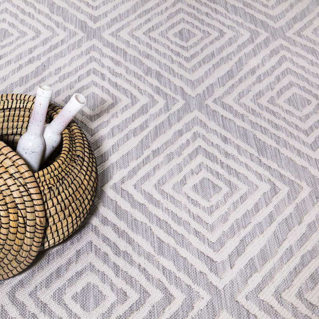 Carpet City Outdoorteppich »Outdoor 464«, rechteckig, 5 mm Höhe, Läufer, UV-beständig, Flachgewebe, auch quadratisch, In- und Outdoor